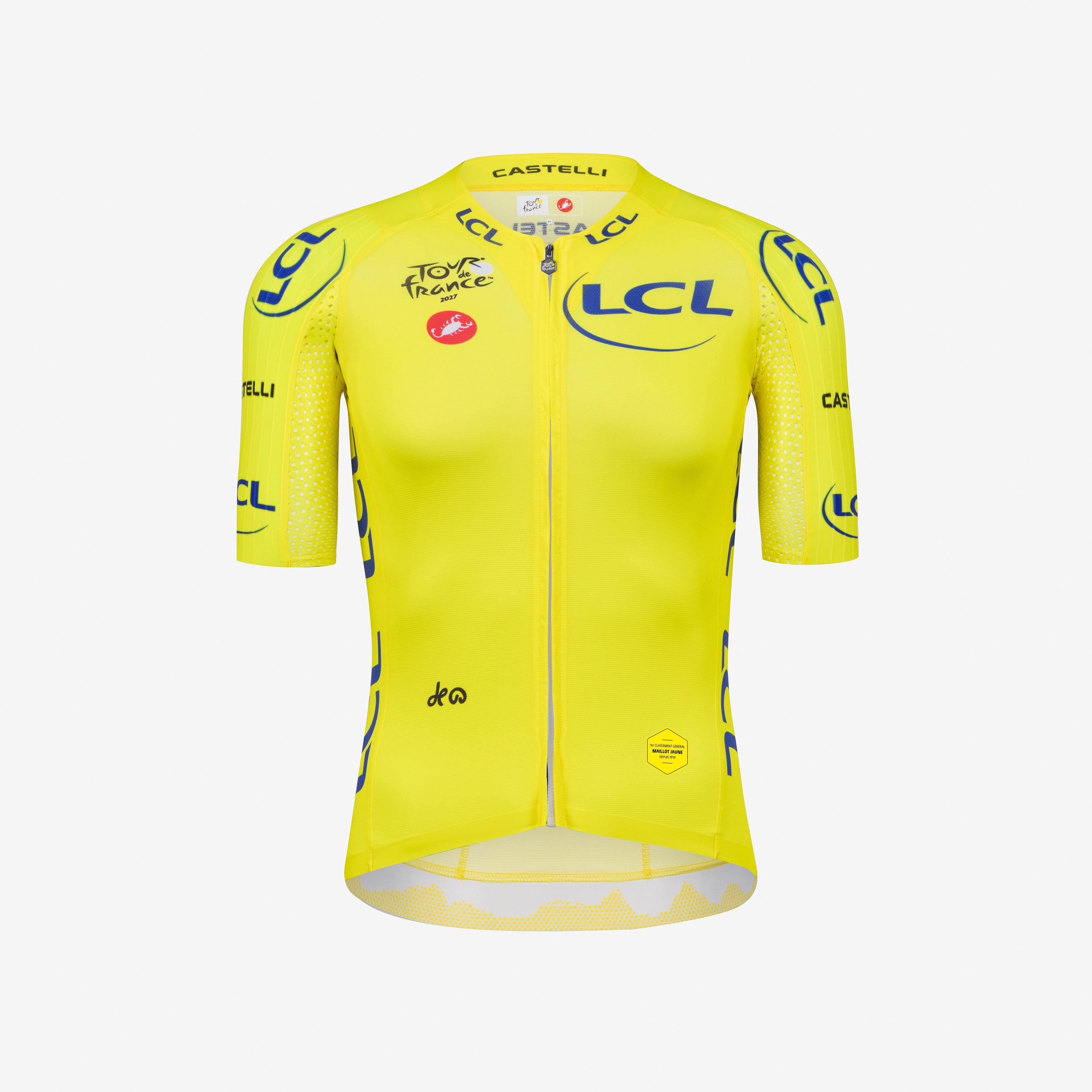 Tdf leader jersey aero race - yellow f - castelli