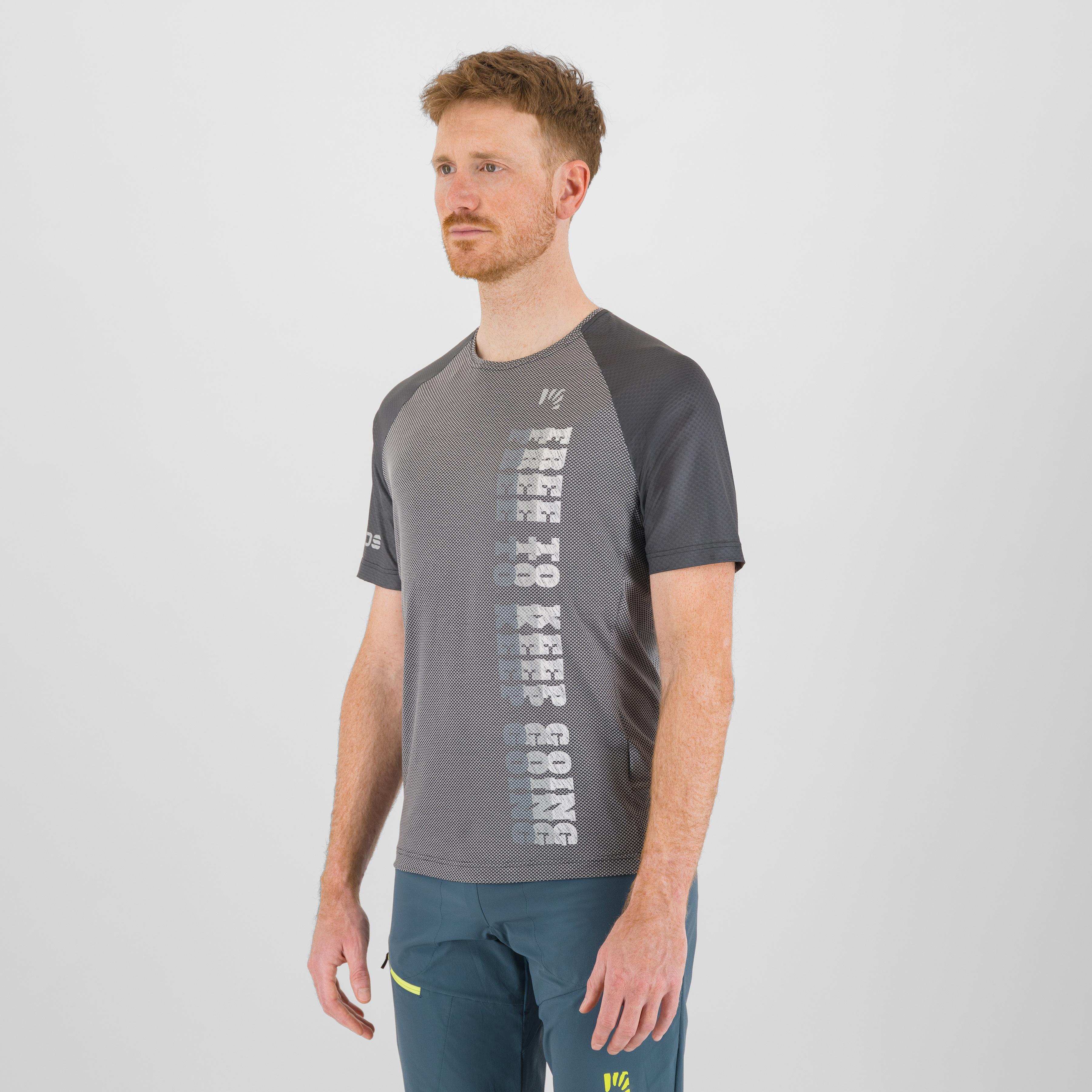 Moved evo jersey - vulcan/woodl.gray - karpos