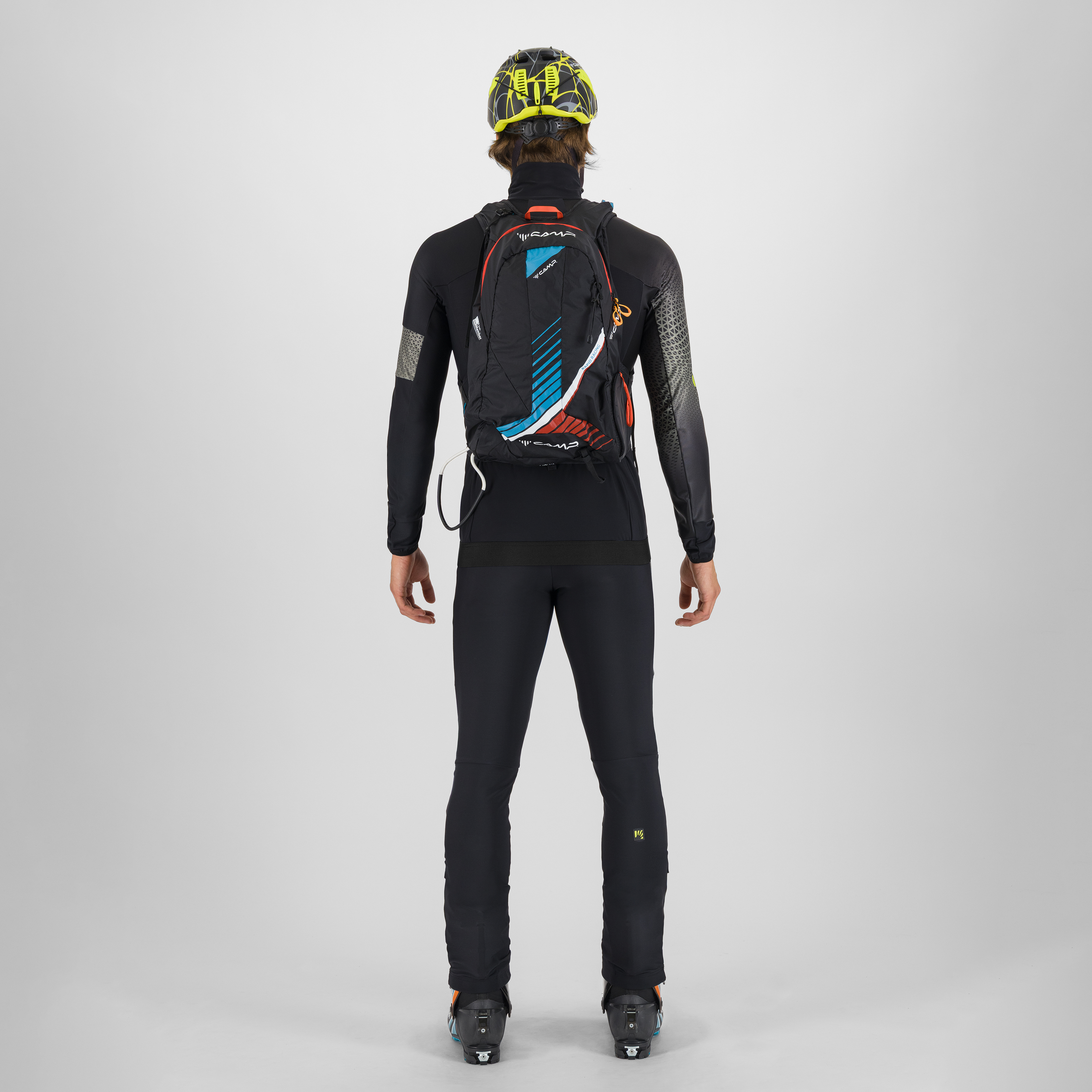 Alagna 2.0 jacket - black/castor/dark citron - karpos