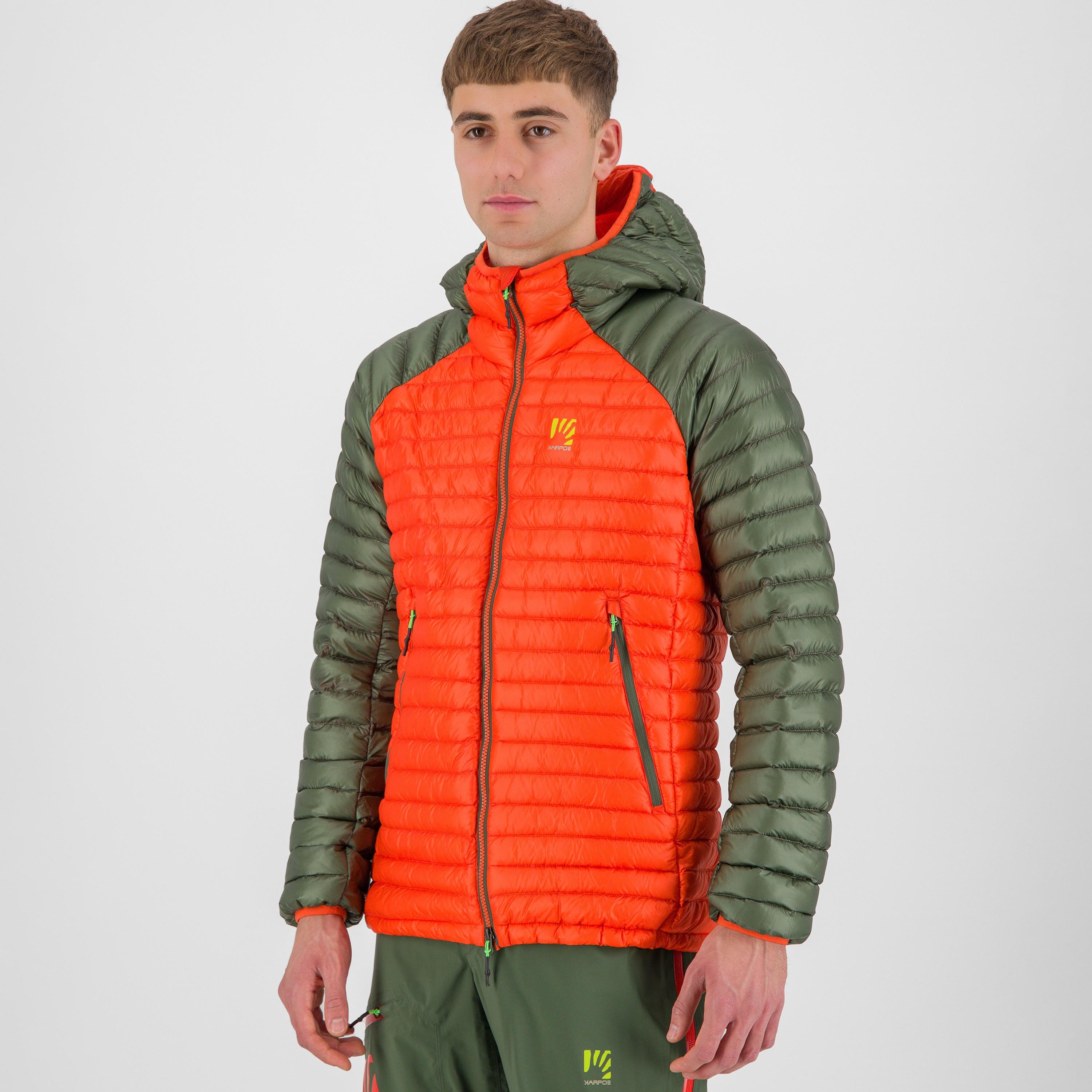 Alagna down jacket - spicy orange/thyme - karpos