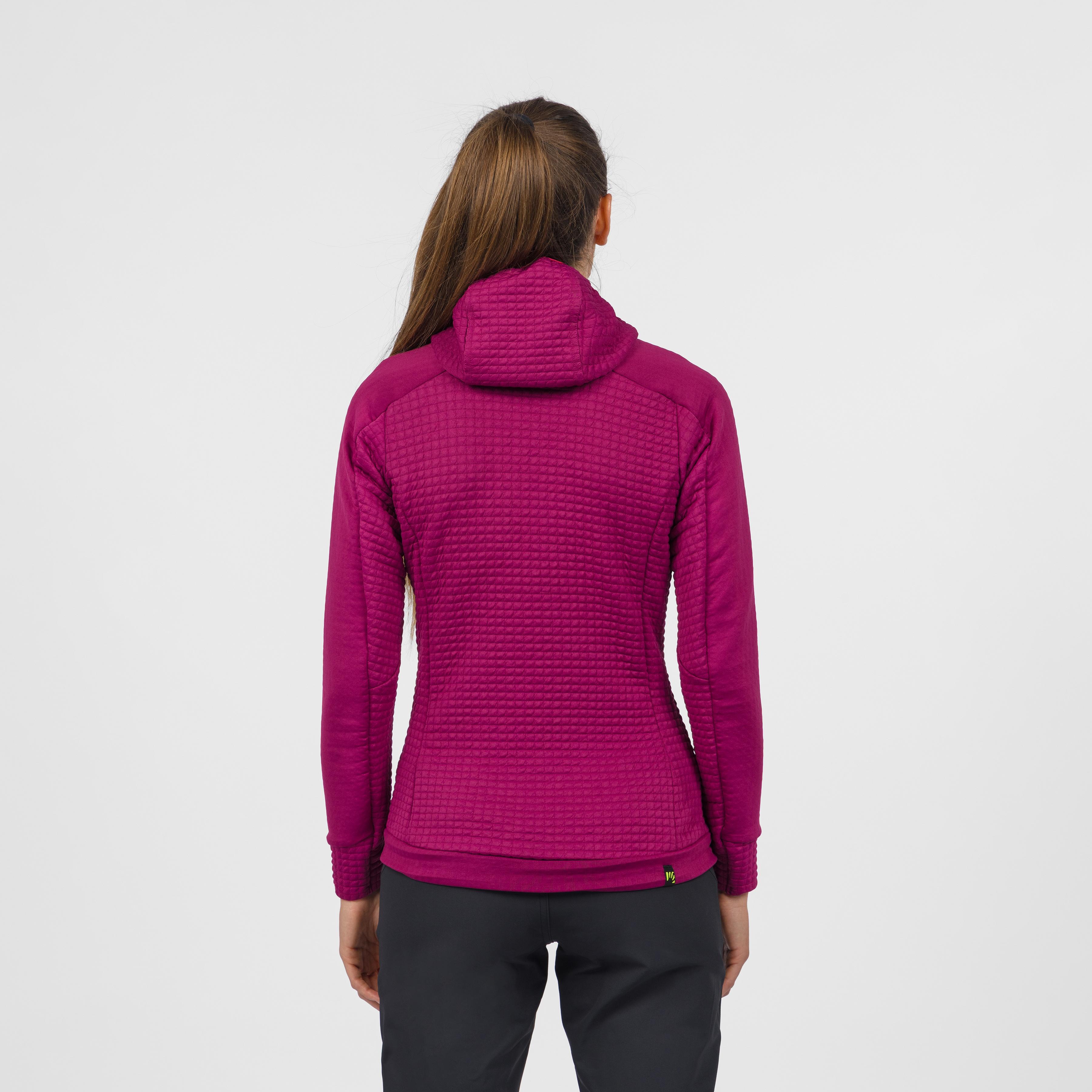 Elda polartec mgz w fleece - raspberry radiance - karpos