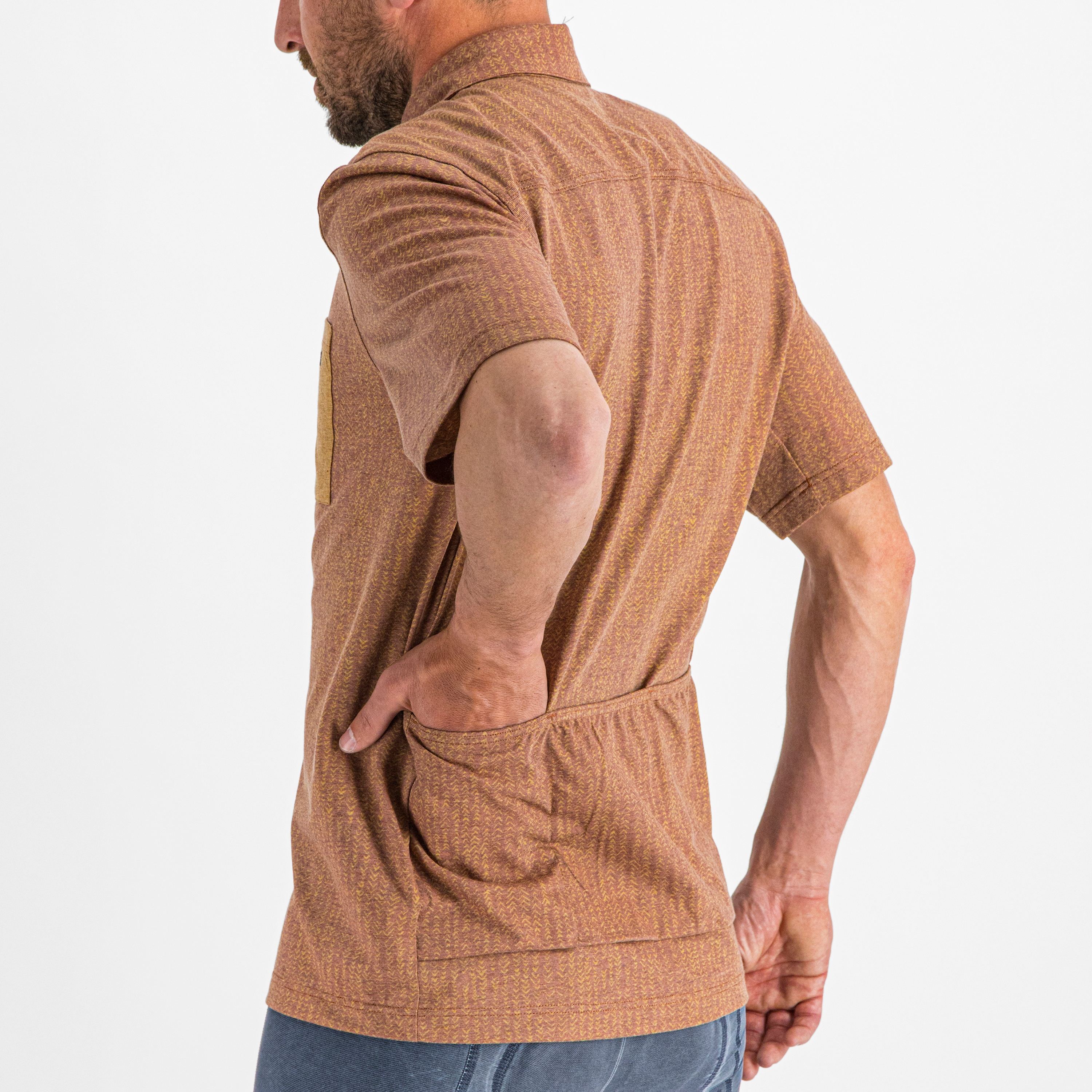 Indigo shirt - cayenna red - sportful