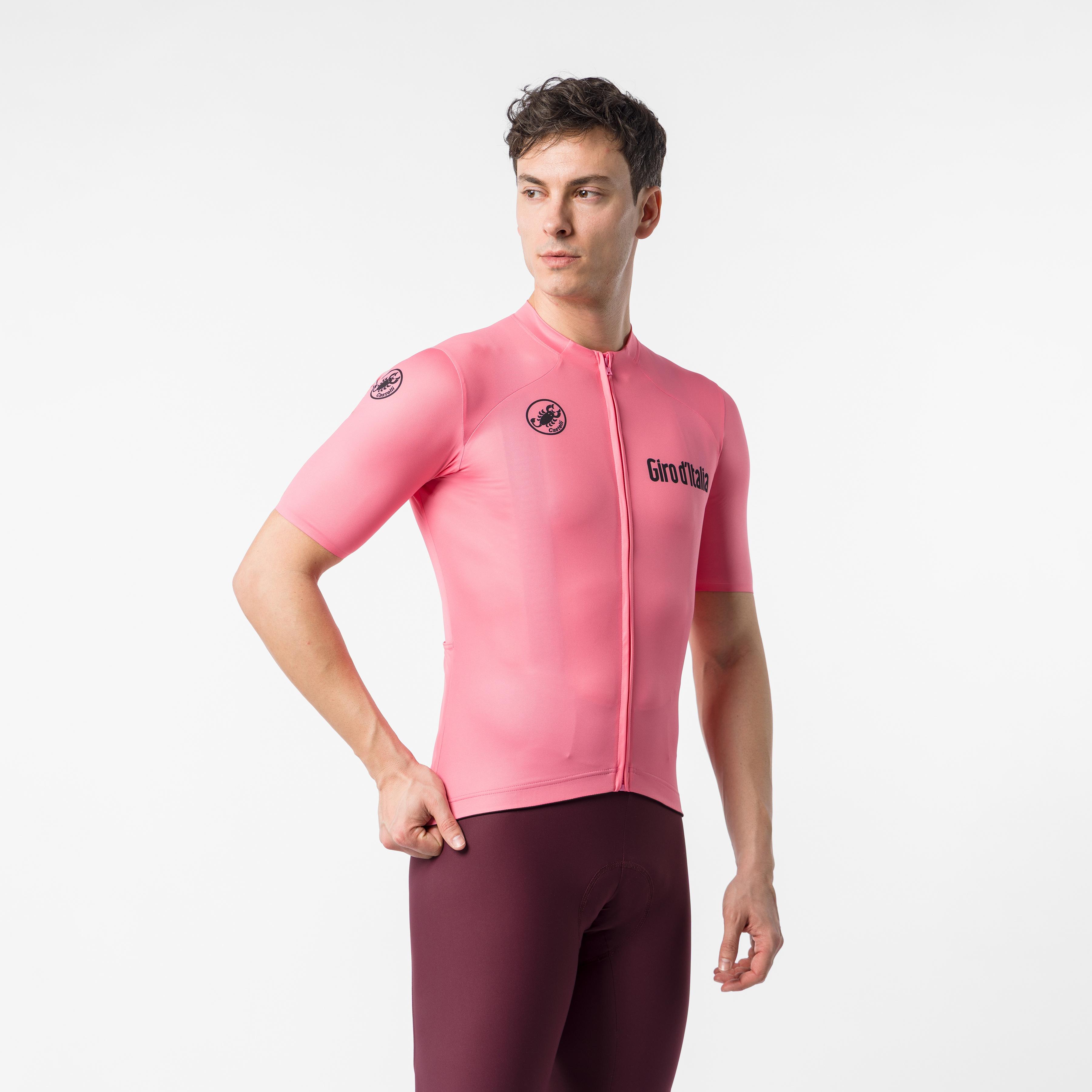 Vintage giro d'italia jersey - rosa giro - castelli