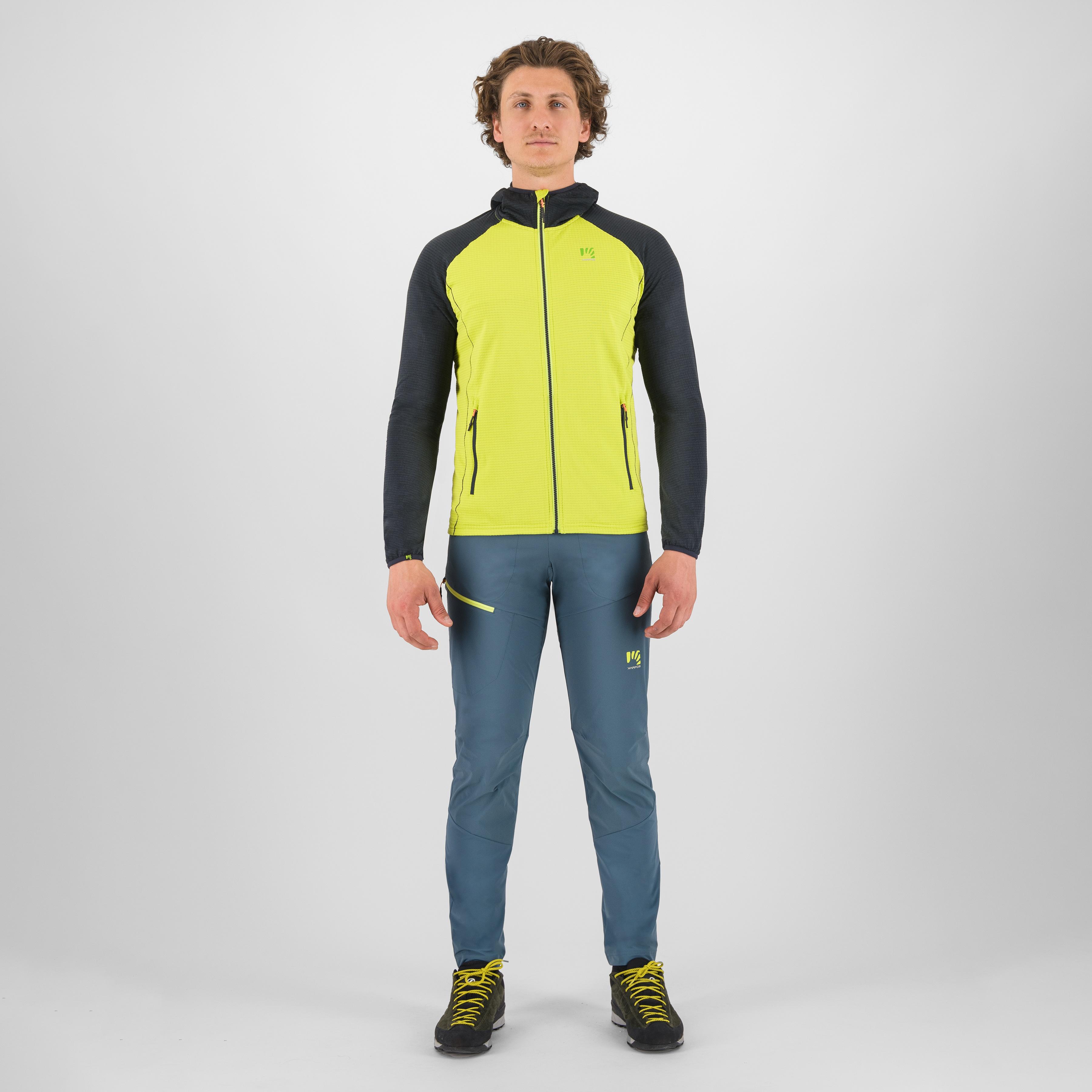 Ambrizzola full-zip hoodie - primrose/vulcan - karpos