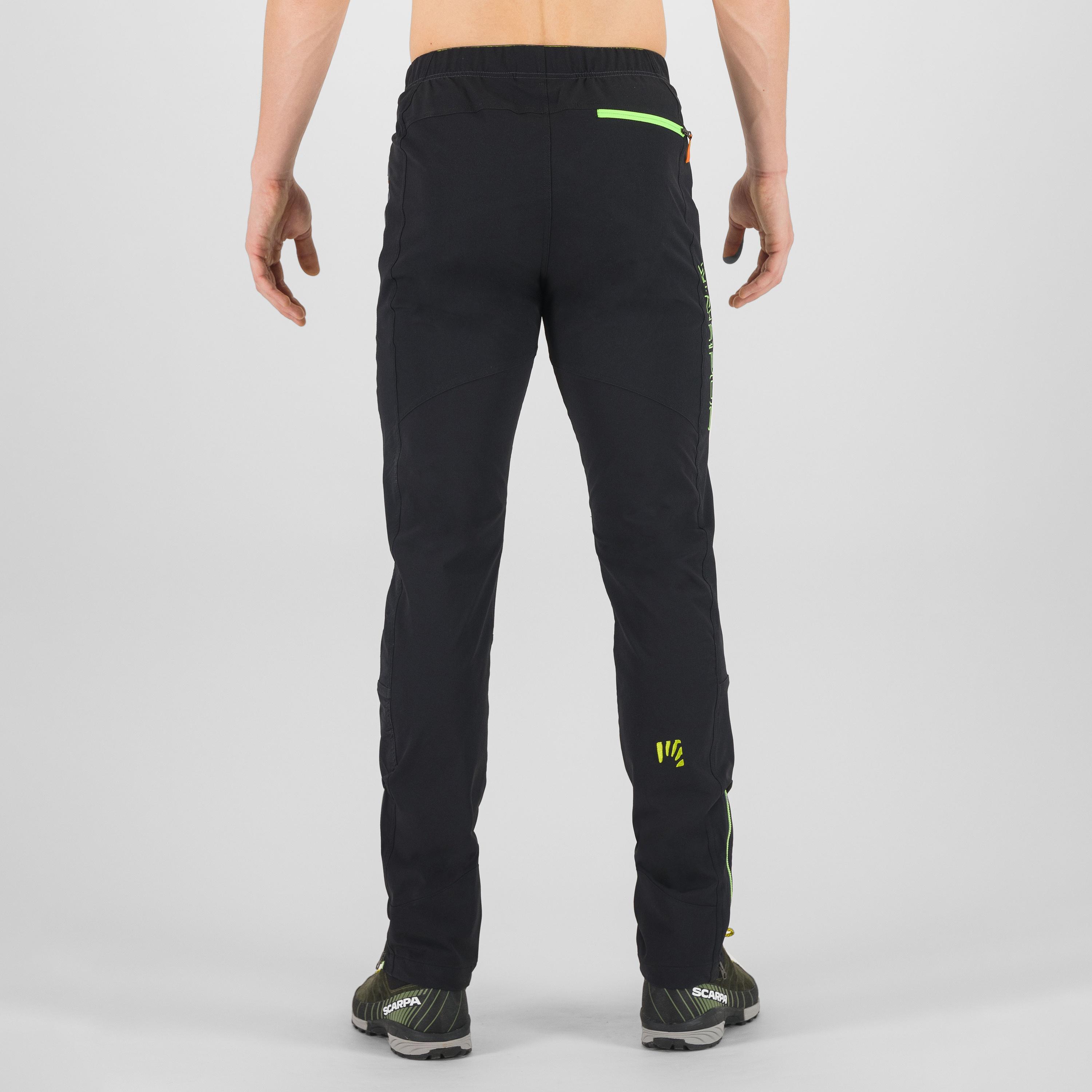 Wall evo  pant - black/ombre blue/jasmine green - karpos
