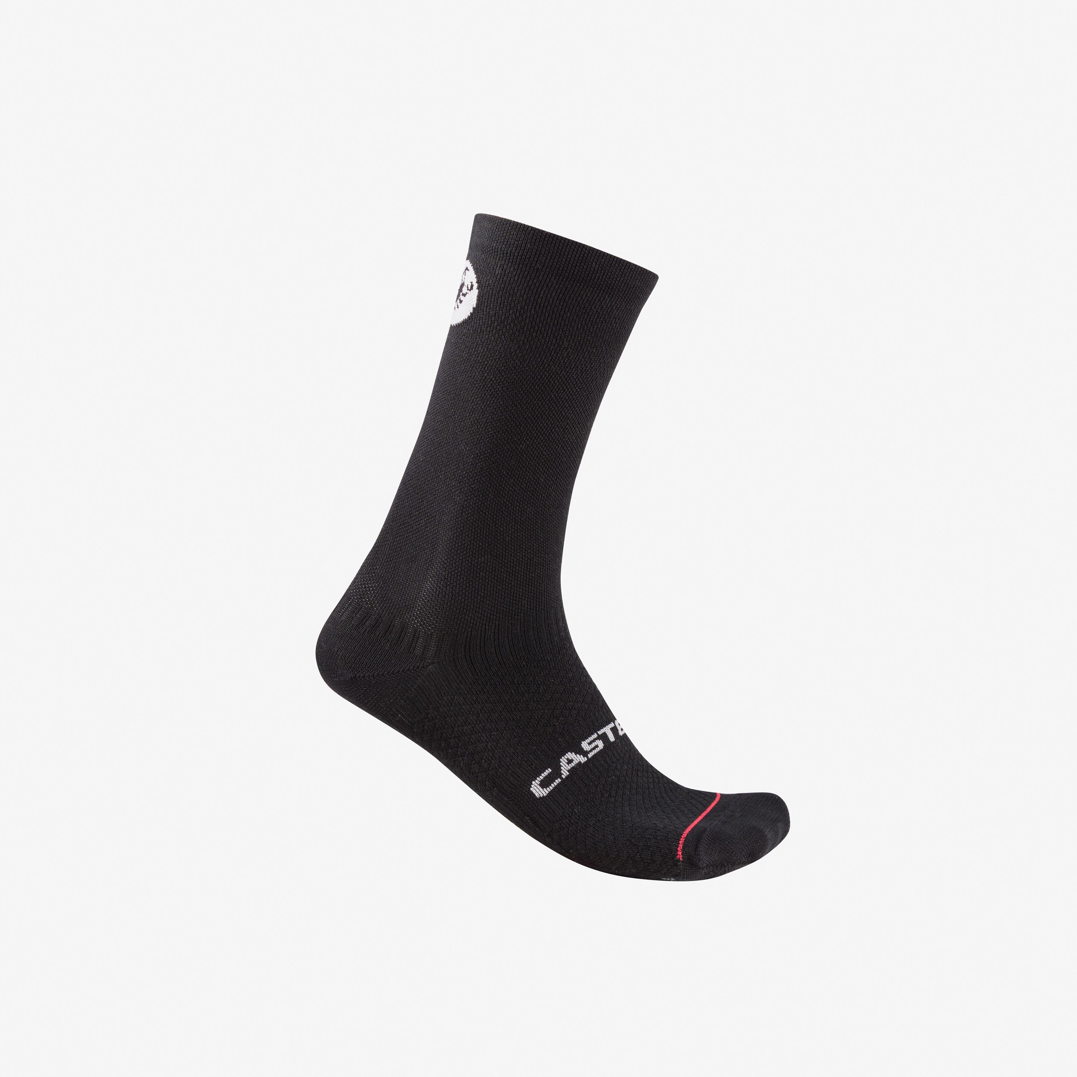 Scorpion logo 20 thermal sock - black - castelli
