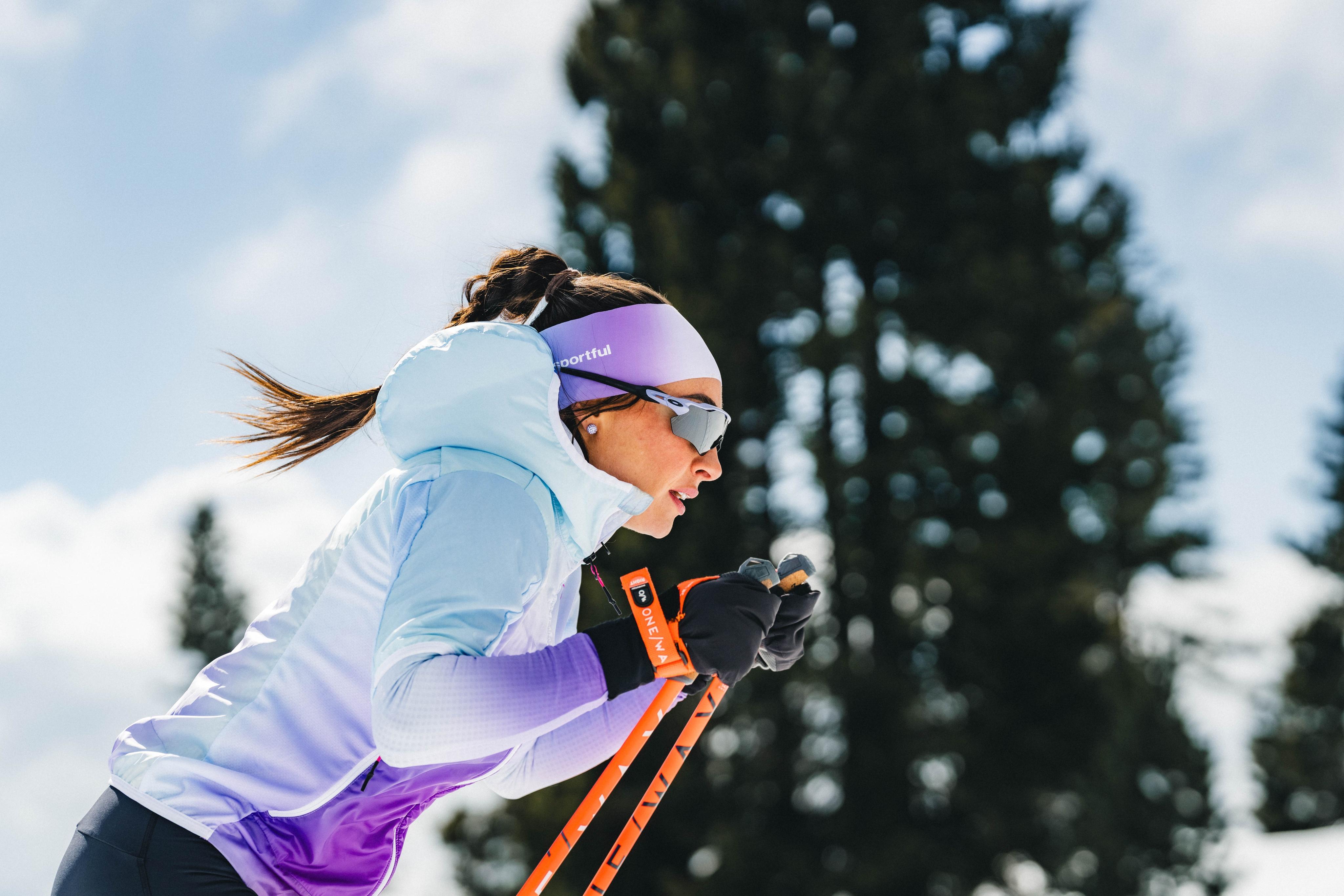 Doro puffy jacket - shaded pink/azure - sportful