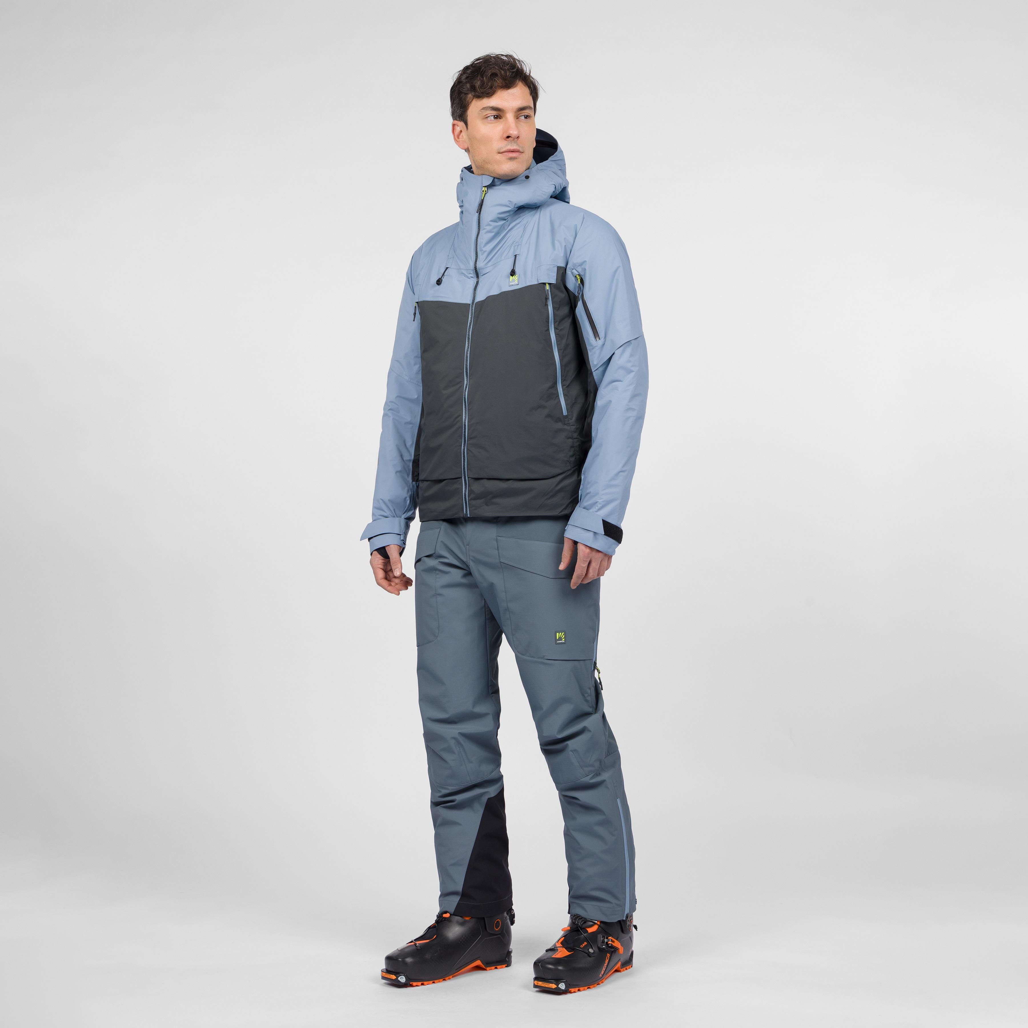 Vinson 2.0 jacket - woodl.gray/windw.blue - karpos