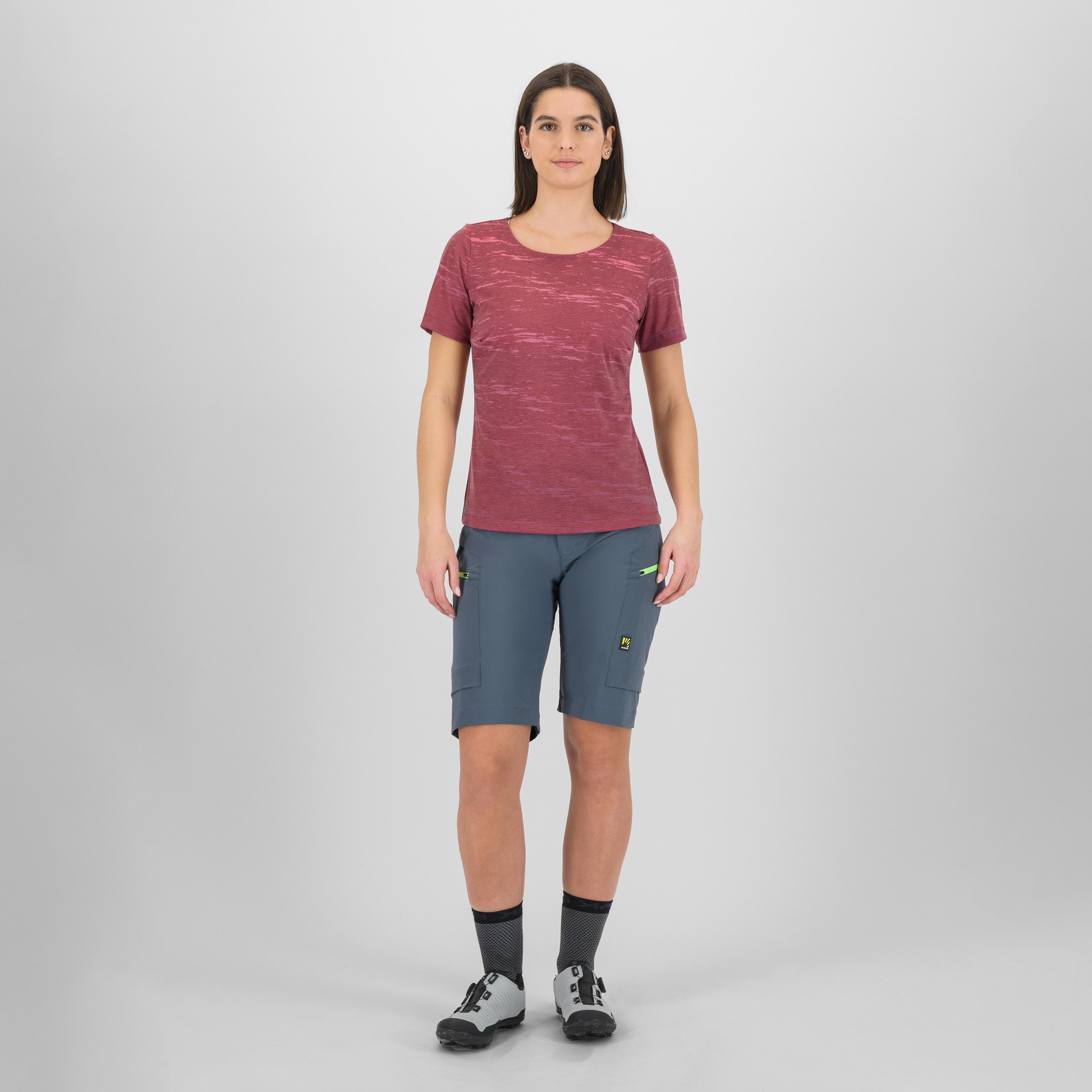 Tremalzo w tee - beet red/virtual pink - karpos