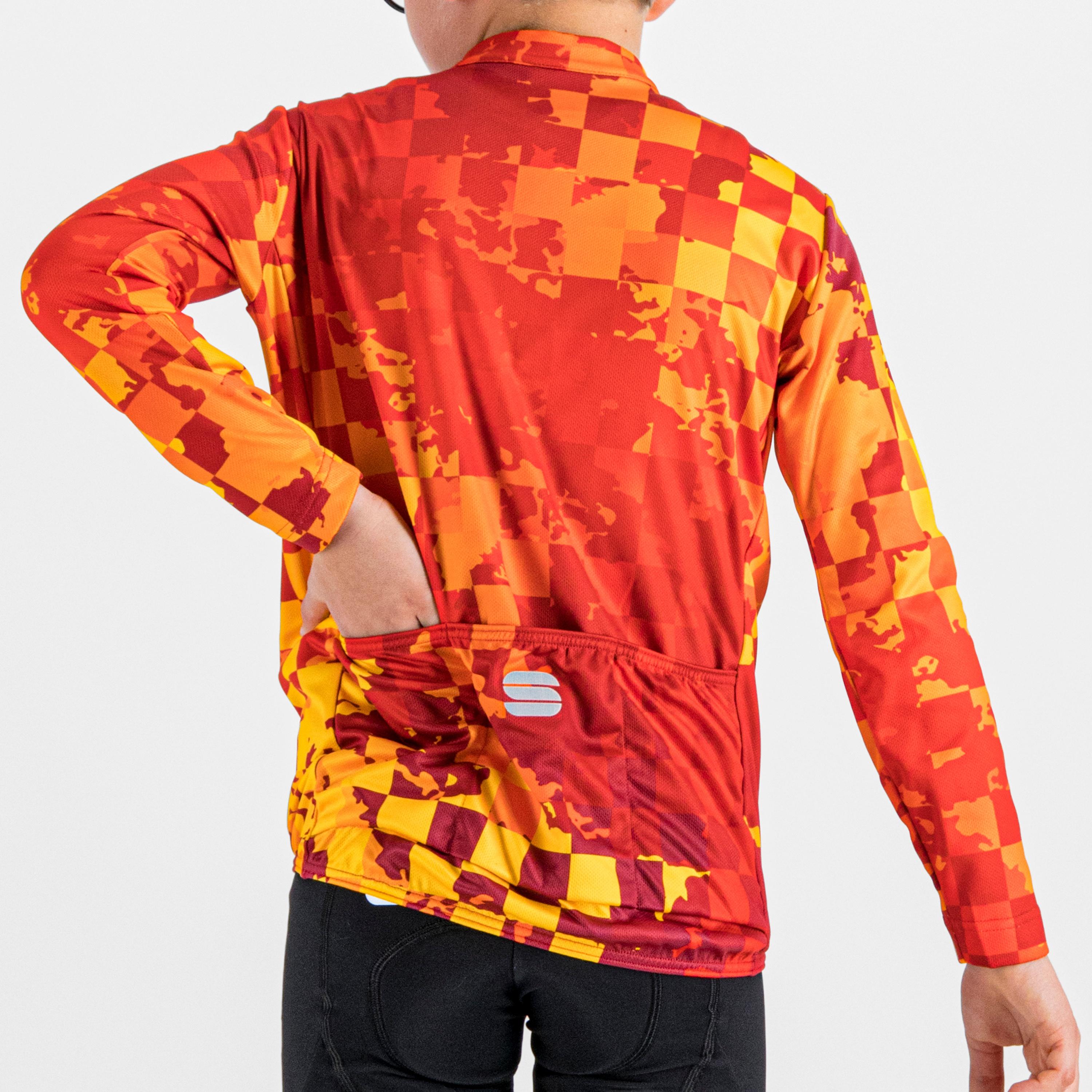 Kid th jersey - chili red - sportful