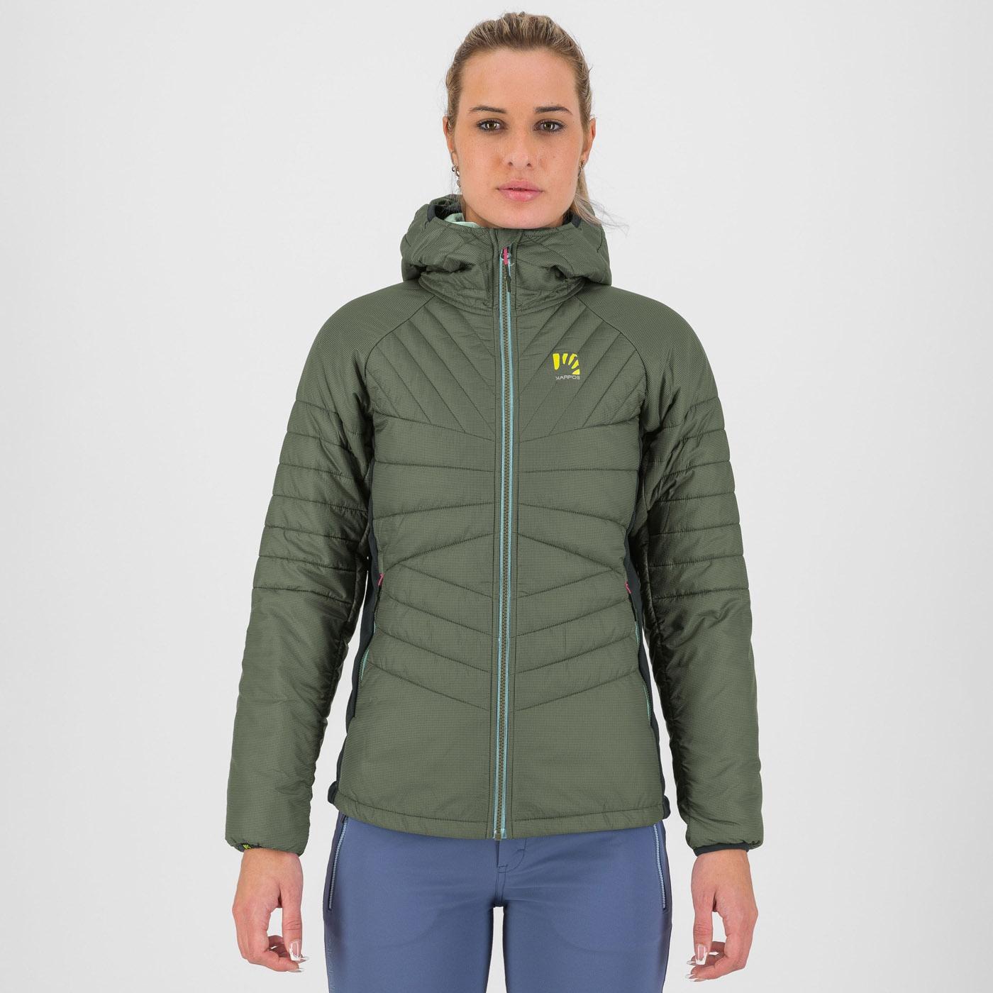 Pian longhi w jacket - thyme/black sand - karpos