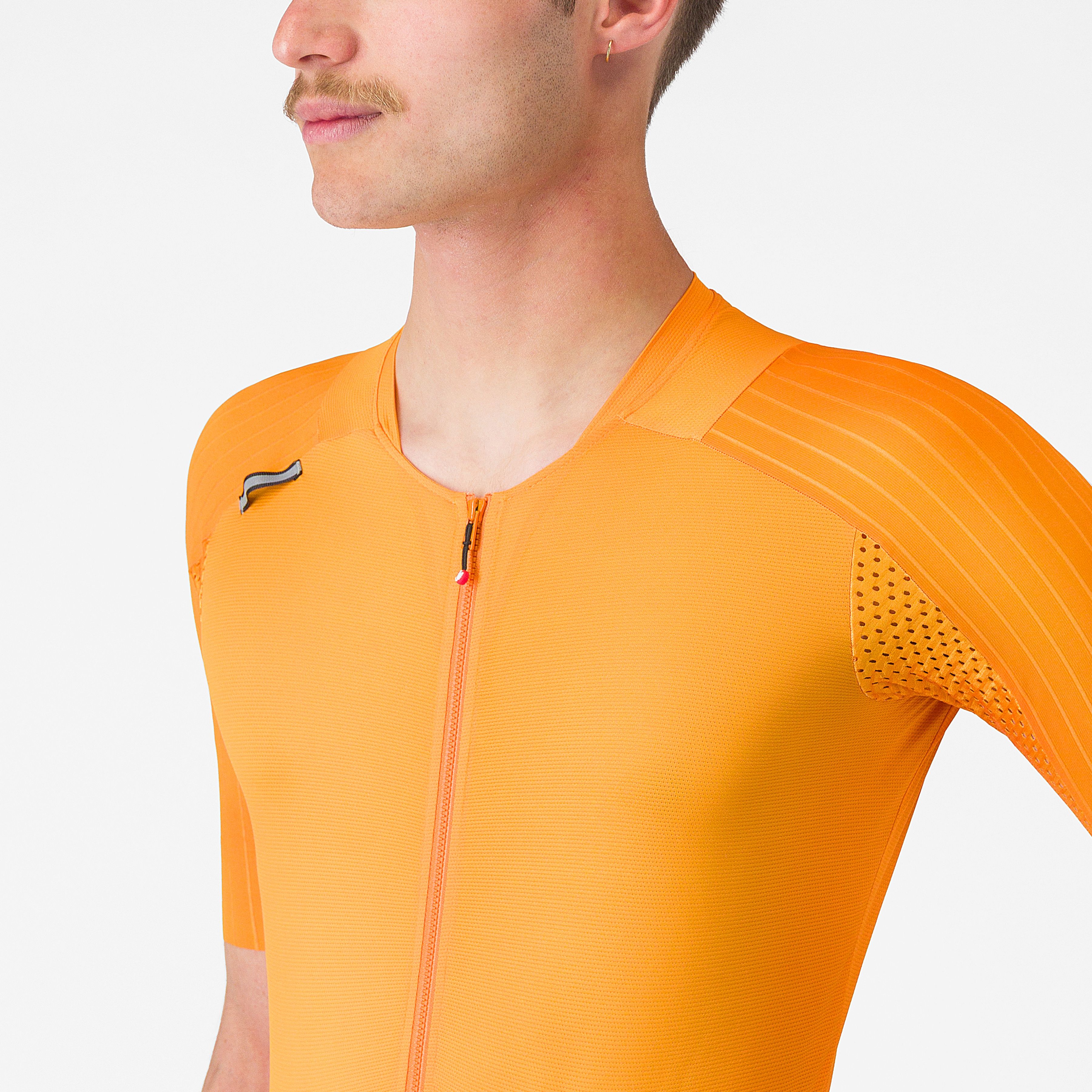 Unlimited speedsuit - vivid orange/hot sauce-black - castelli