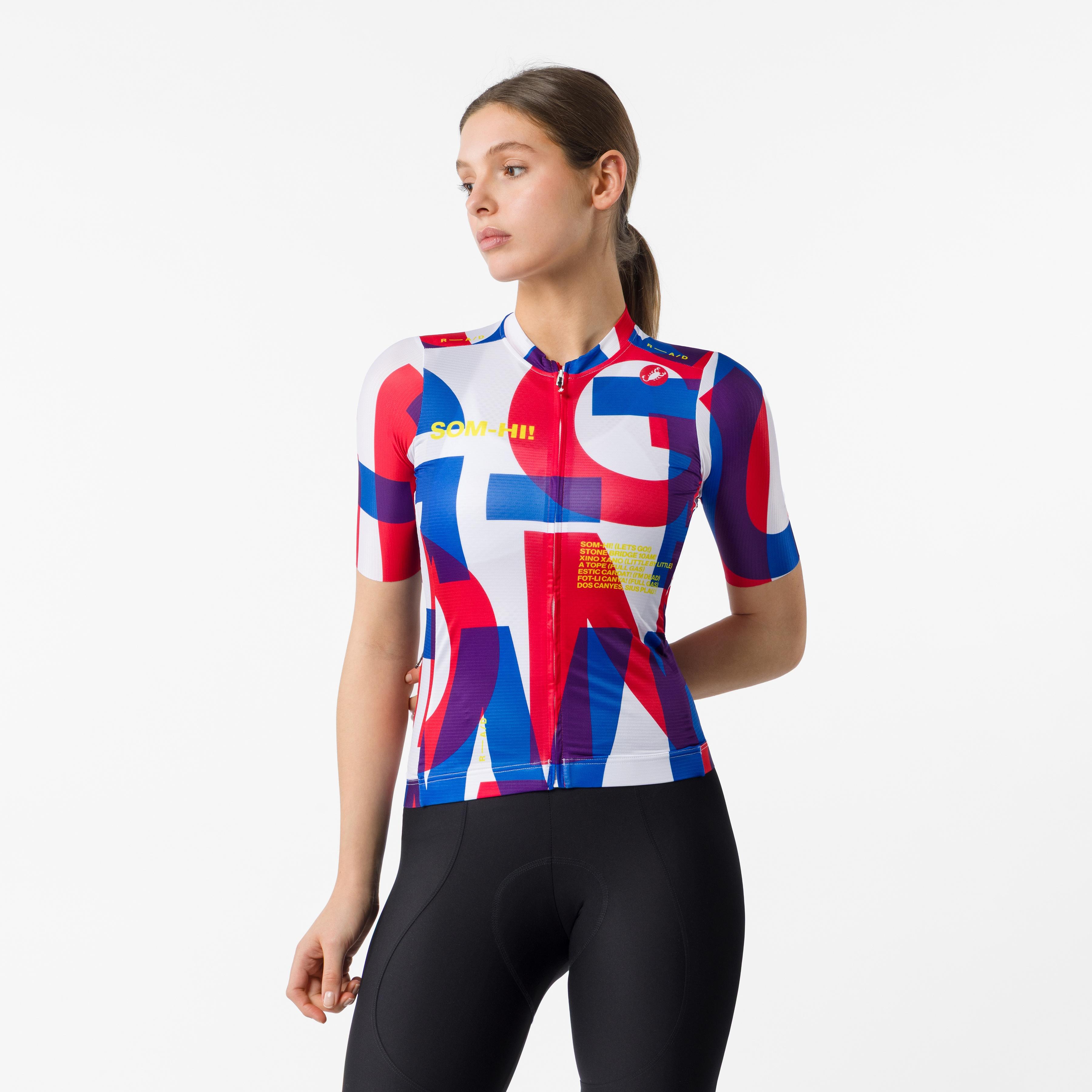 Espresso 2 w jersey - white zip - castelli