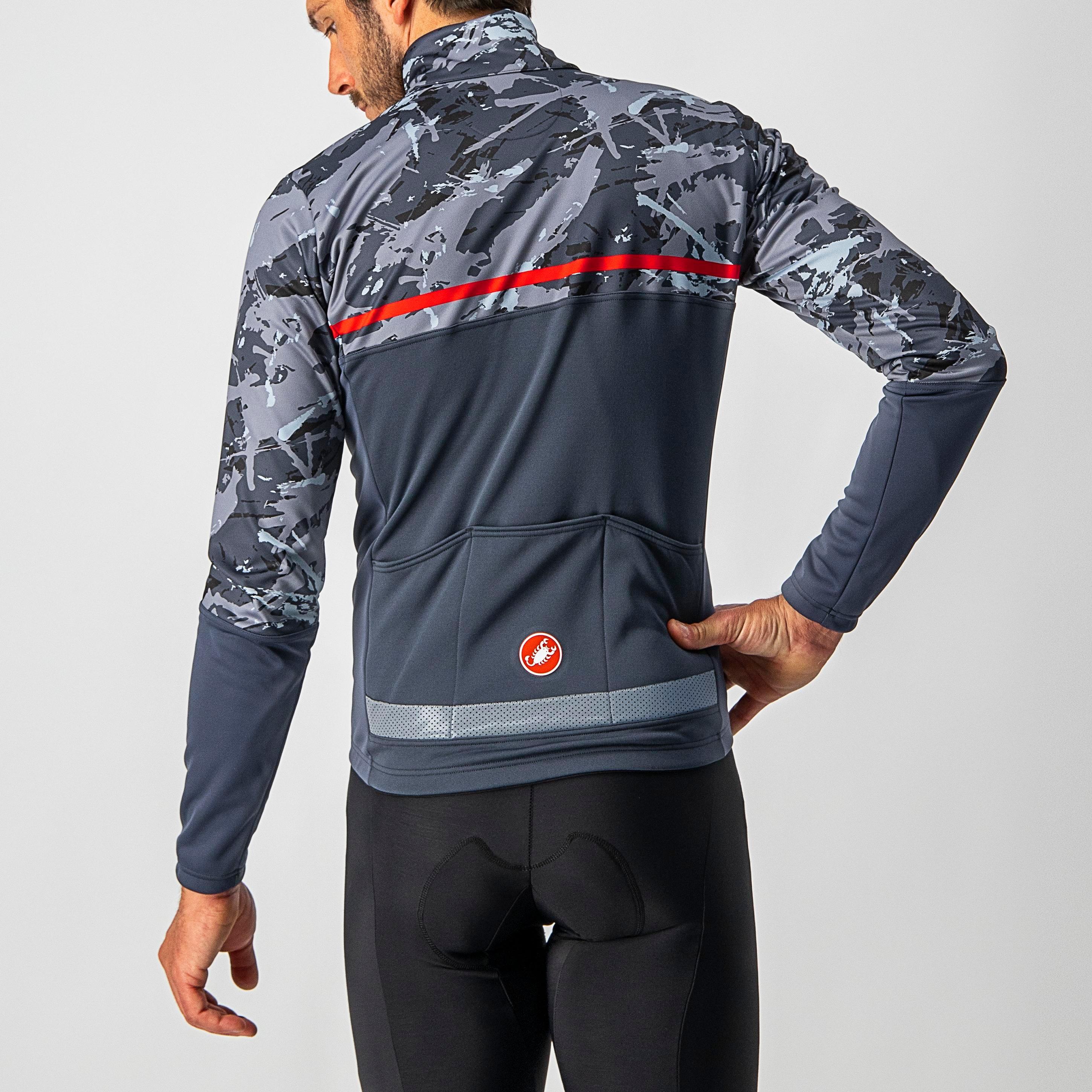Finestre jacket - dark steel blue/vortex gray - castelli