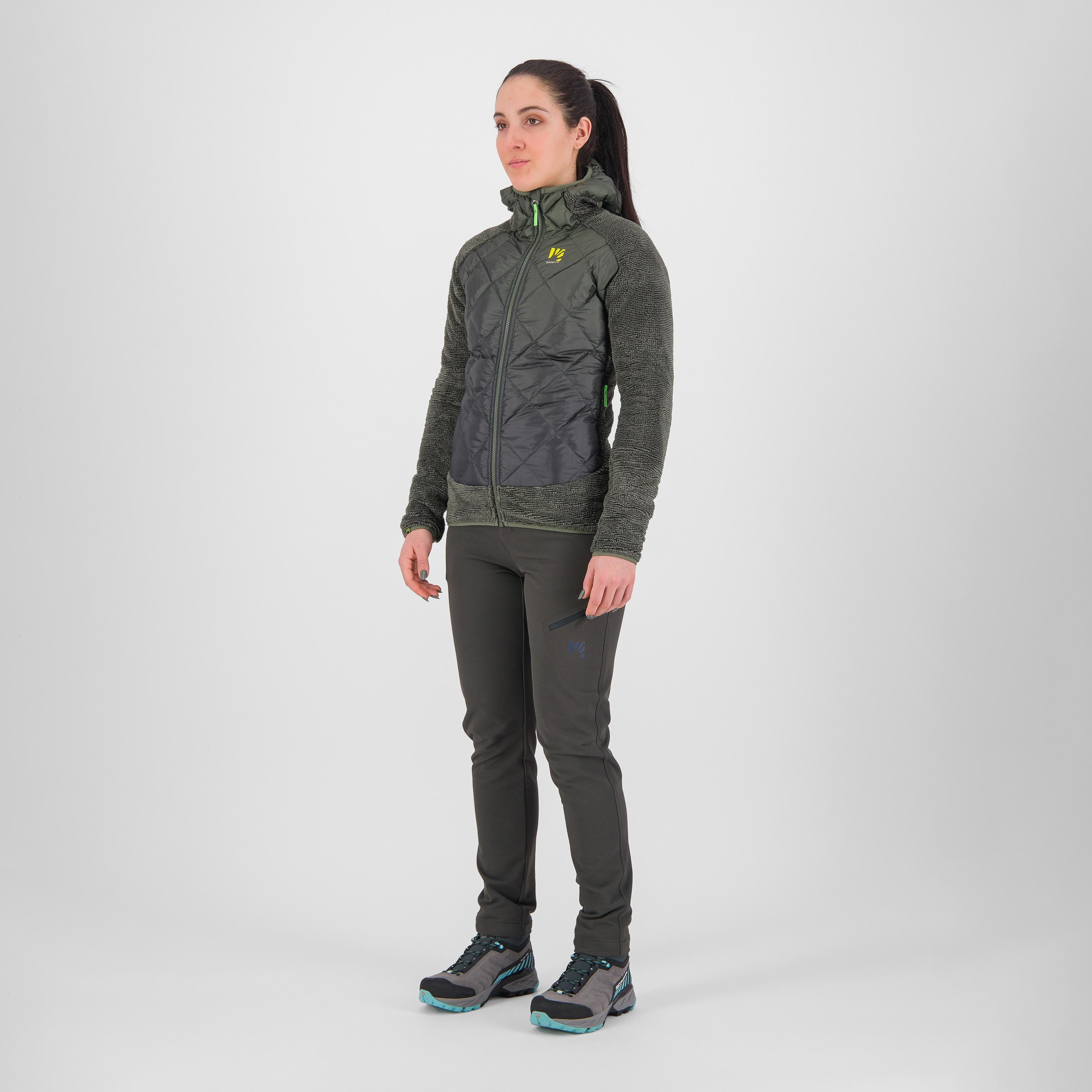 Smart w marmarole jacket - black sand/thyme - karpos