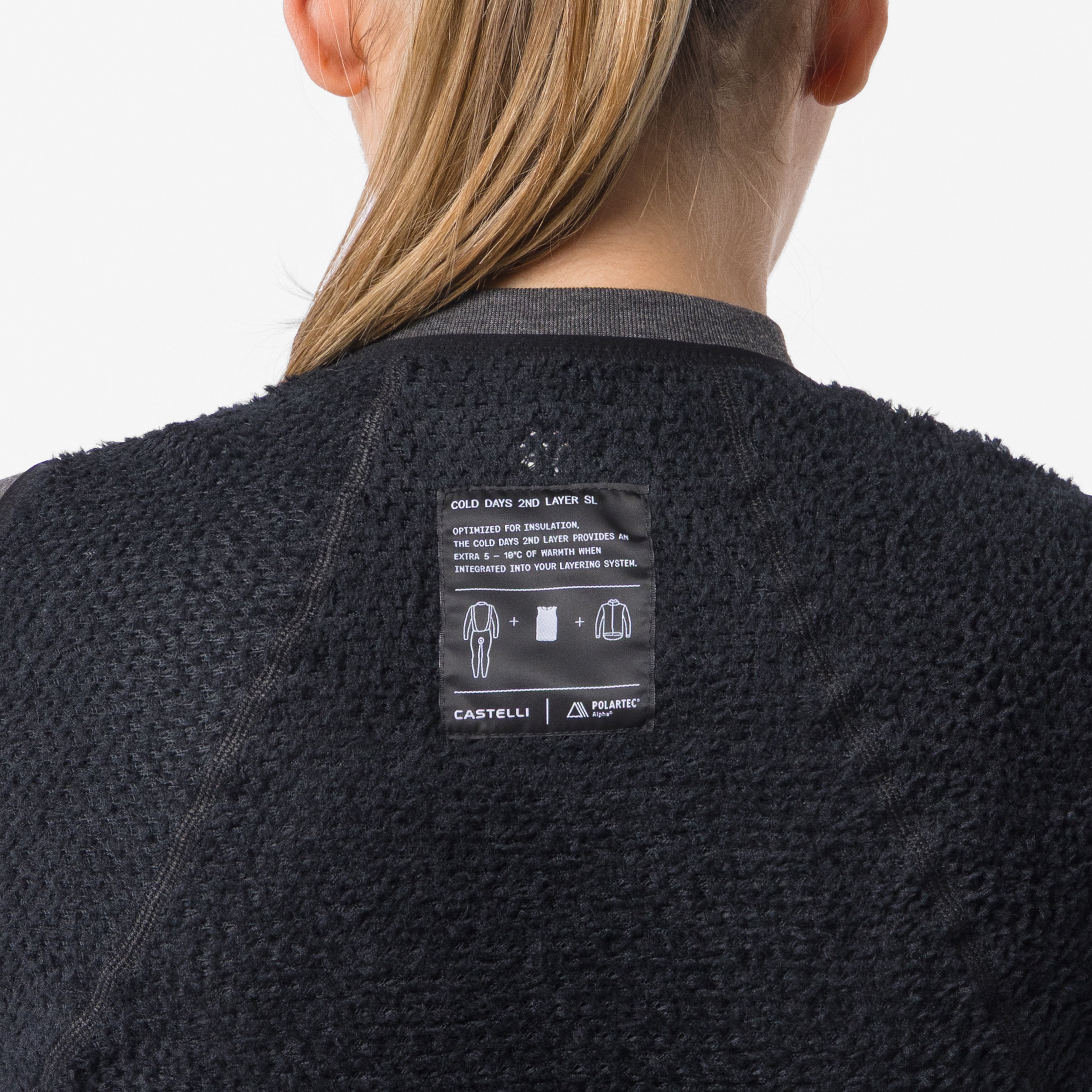 Cold days 2nd layer w vest - black - castelli