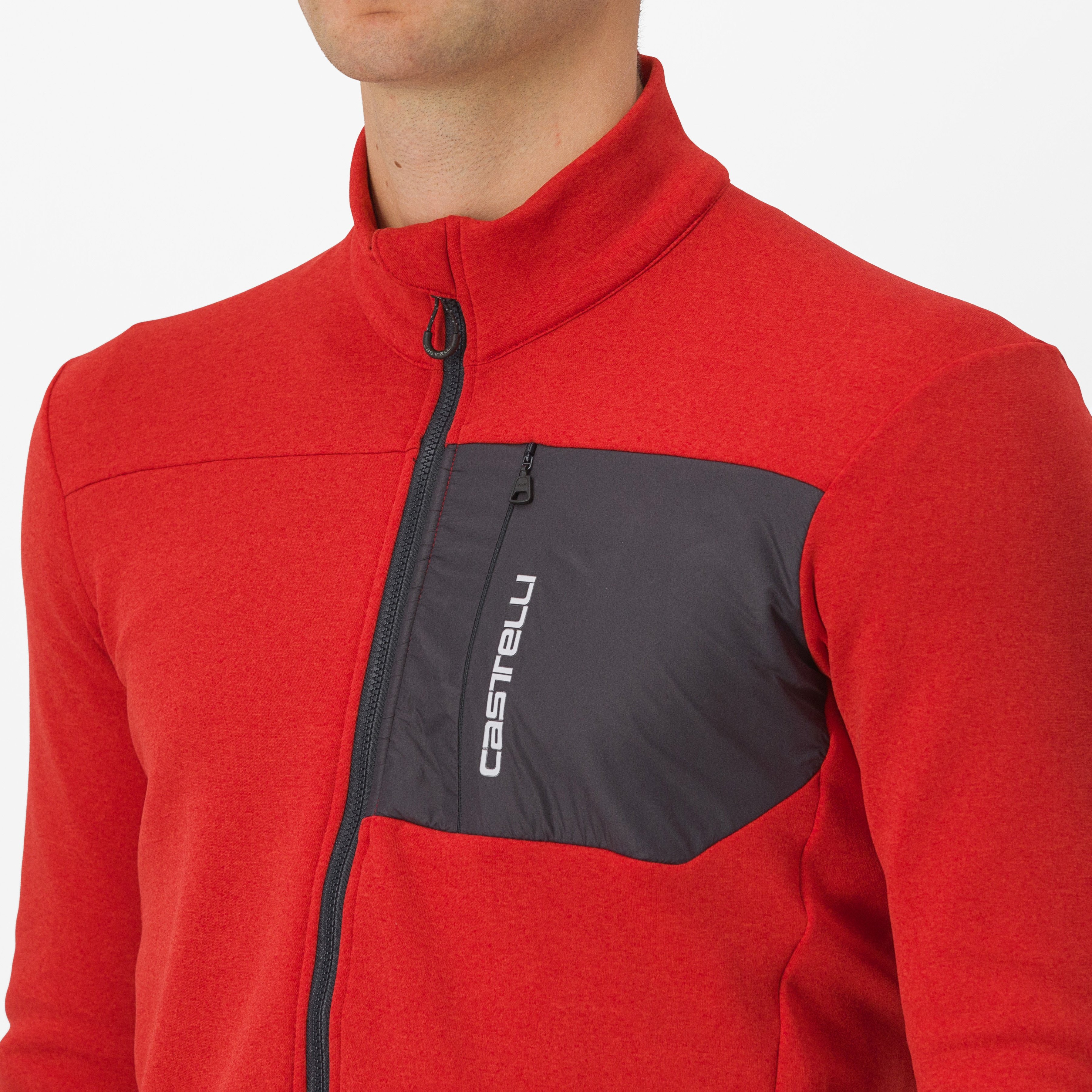 Unlimited trail jersey - pompeian red/dark gray - castelli