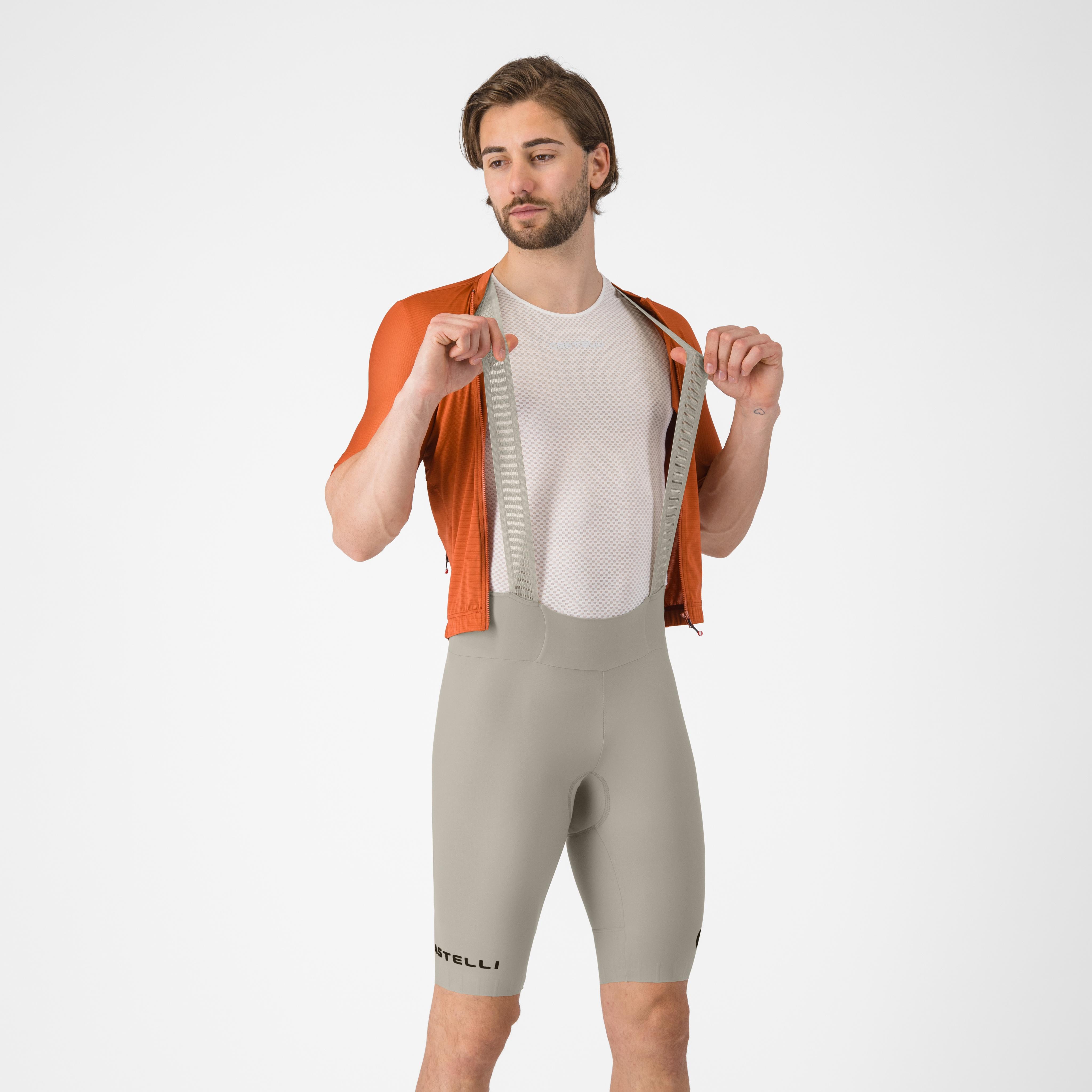 Espresso 2 bibshort - silver moon - castelli