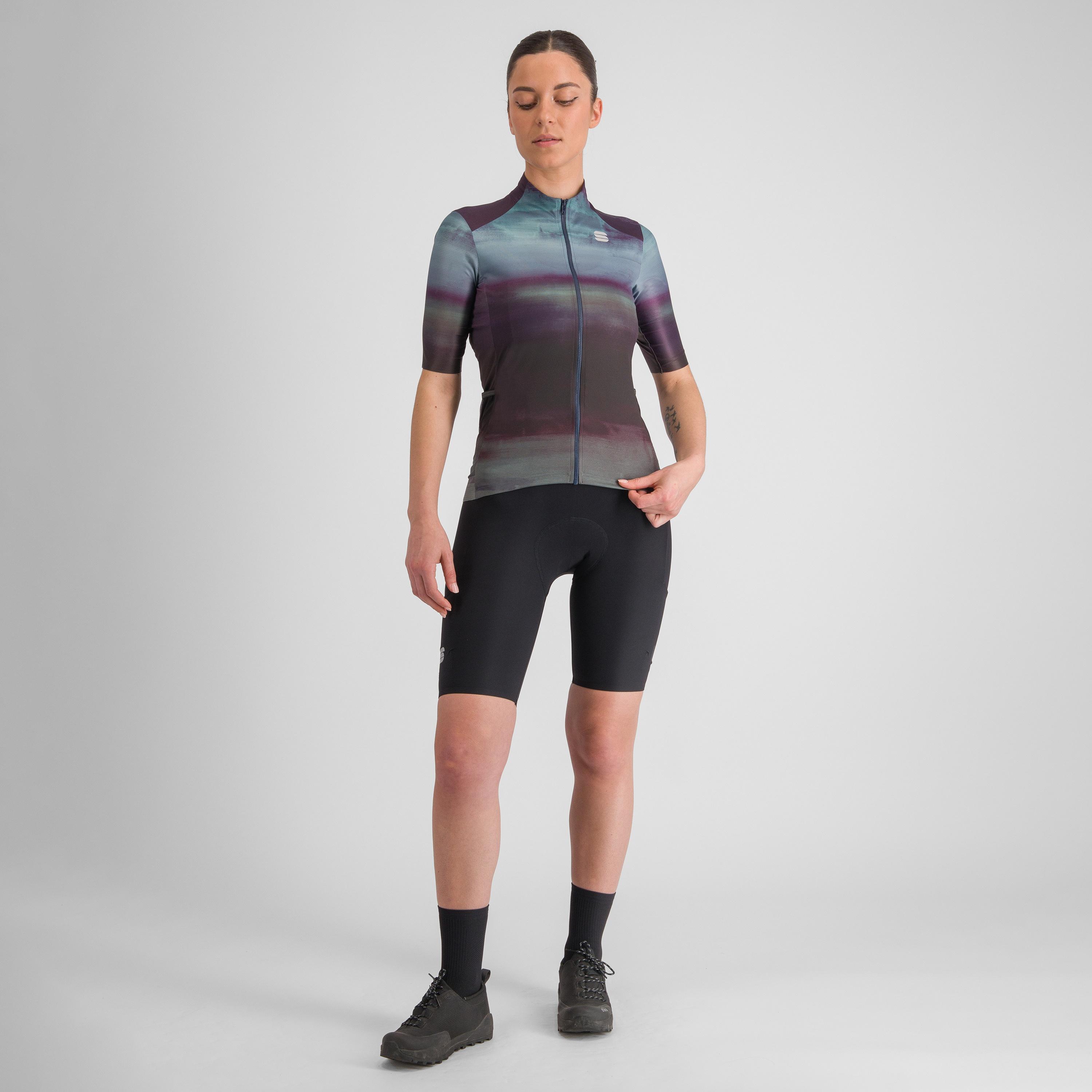 Flow supergiara w jersey - galaxy blue violet - sportful