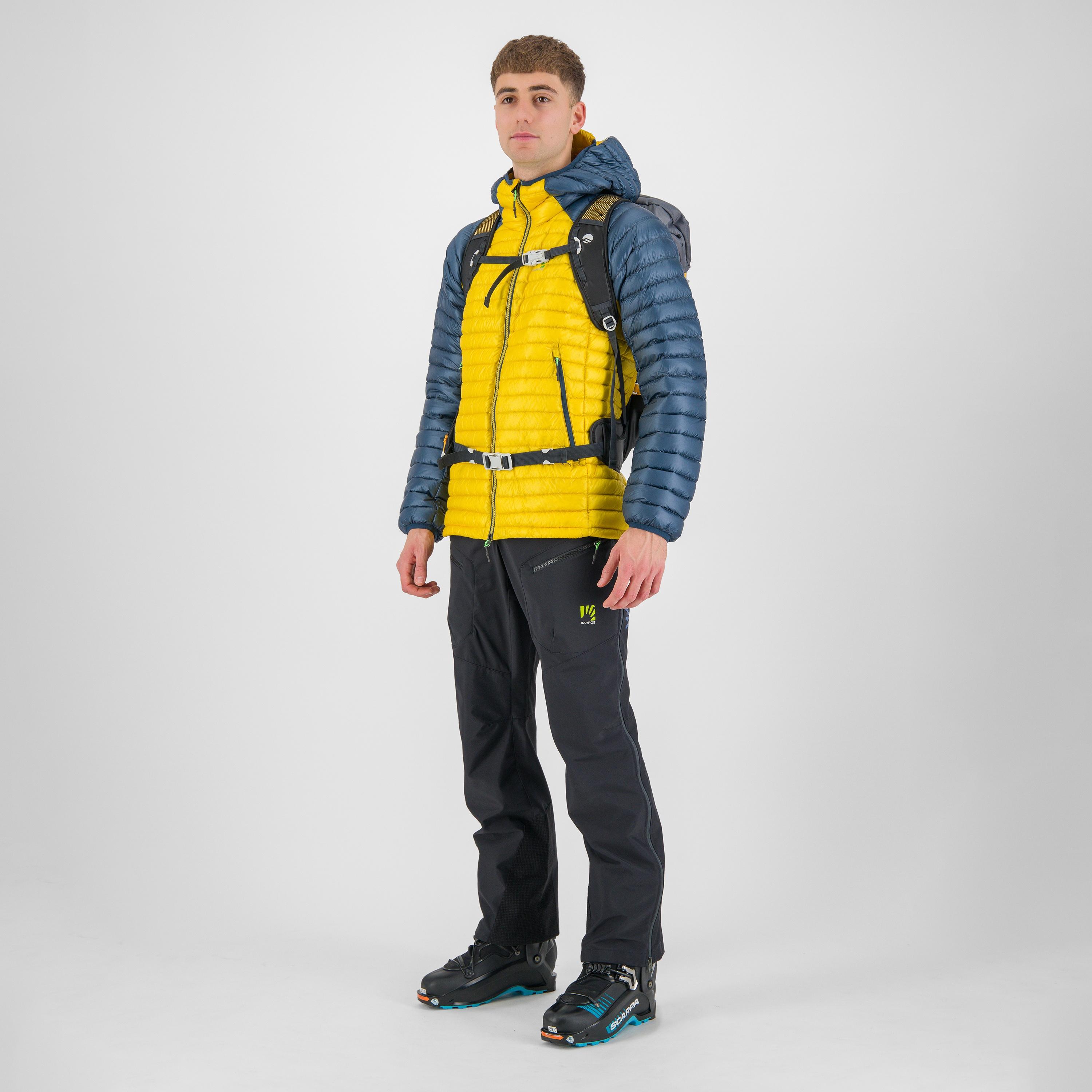 Alagna down jacket - sulphur/midnight - karpos