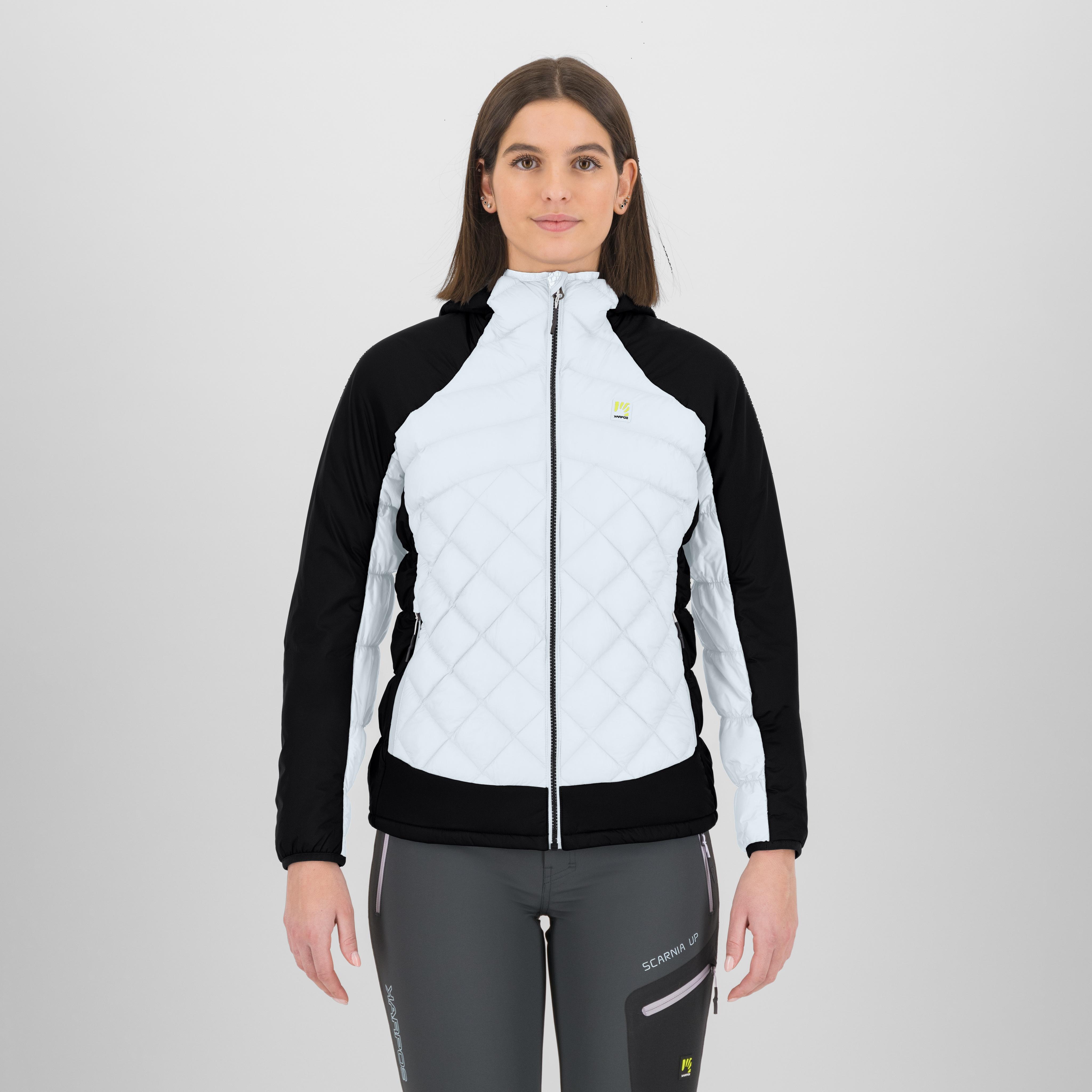 Lastei active plus w jacket - bright white/black - karpos