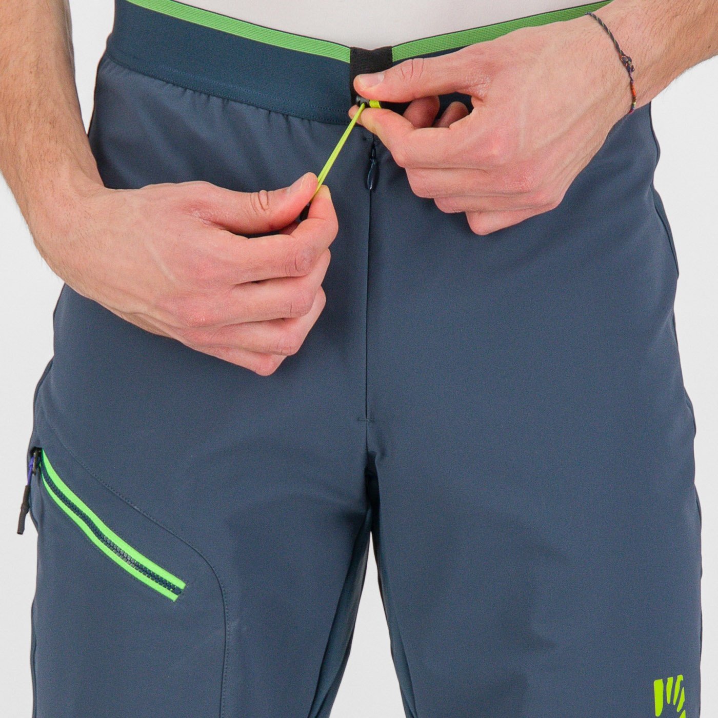 Grand mont skimo pant - midnight/green flash - karpos