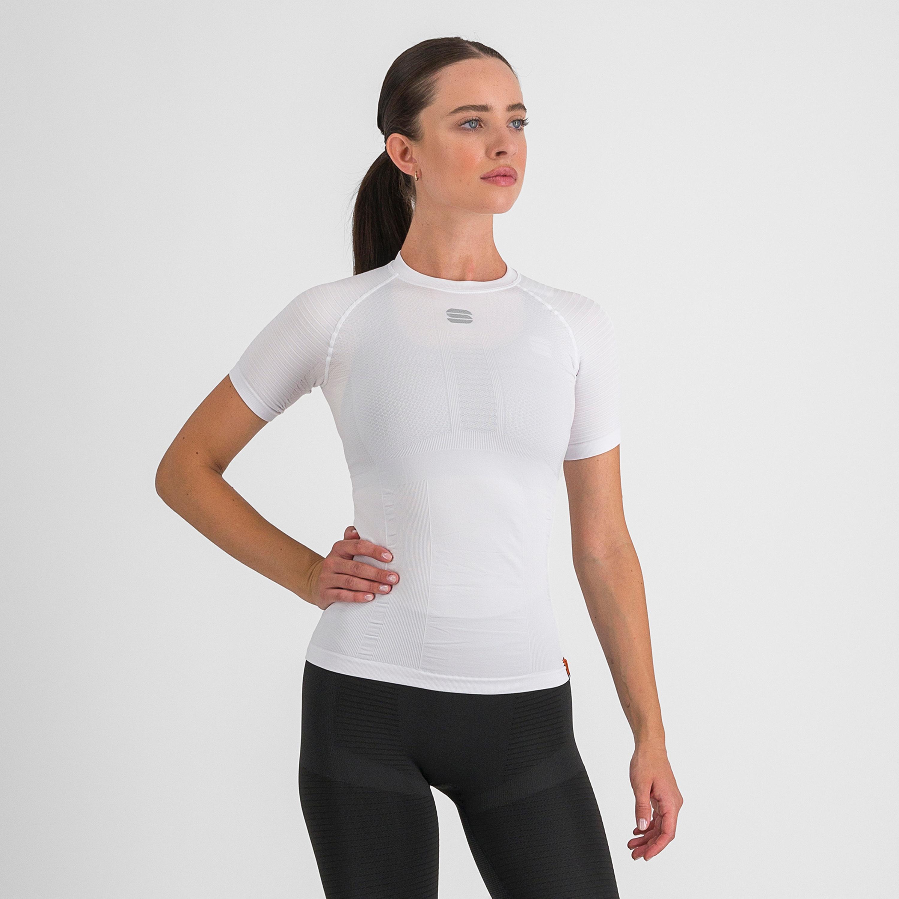 2nd skin w tee - white white silver - sportful