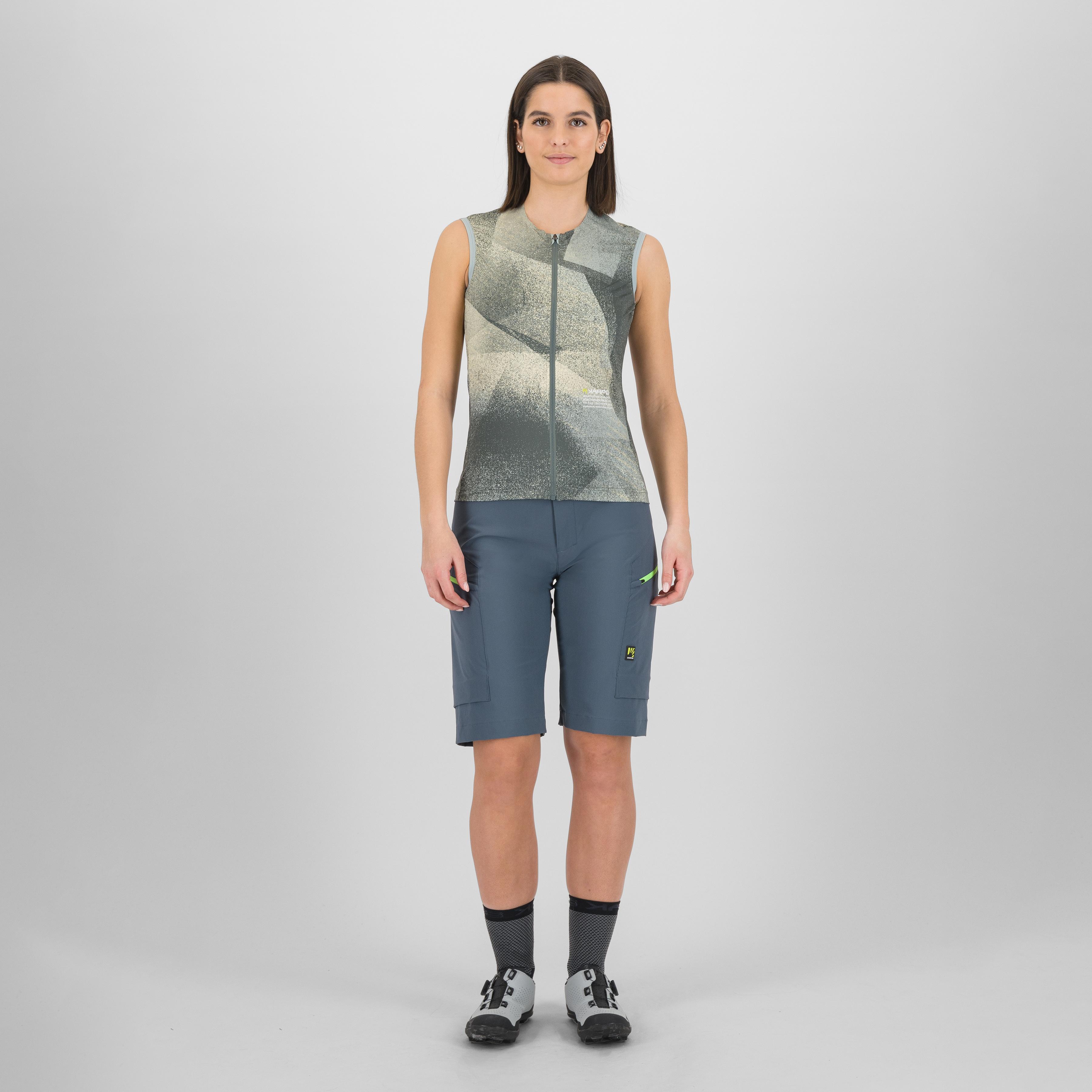 Sarca w full zip sleeveless - urban/summer - karpos