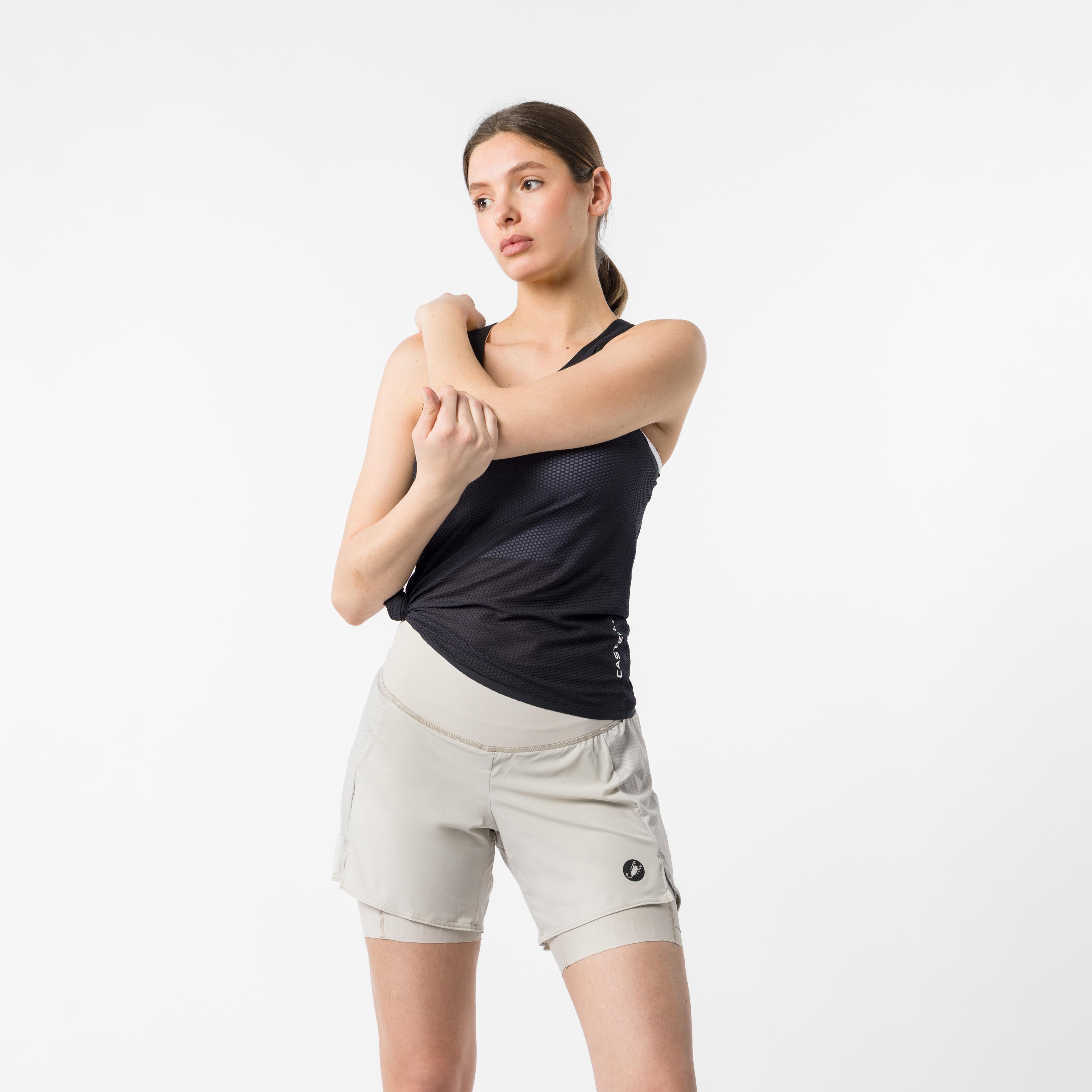 Movement travel short - silver moon - castelli