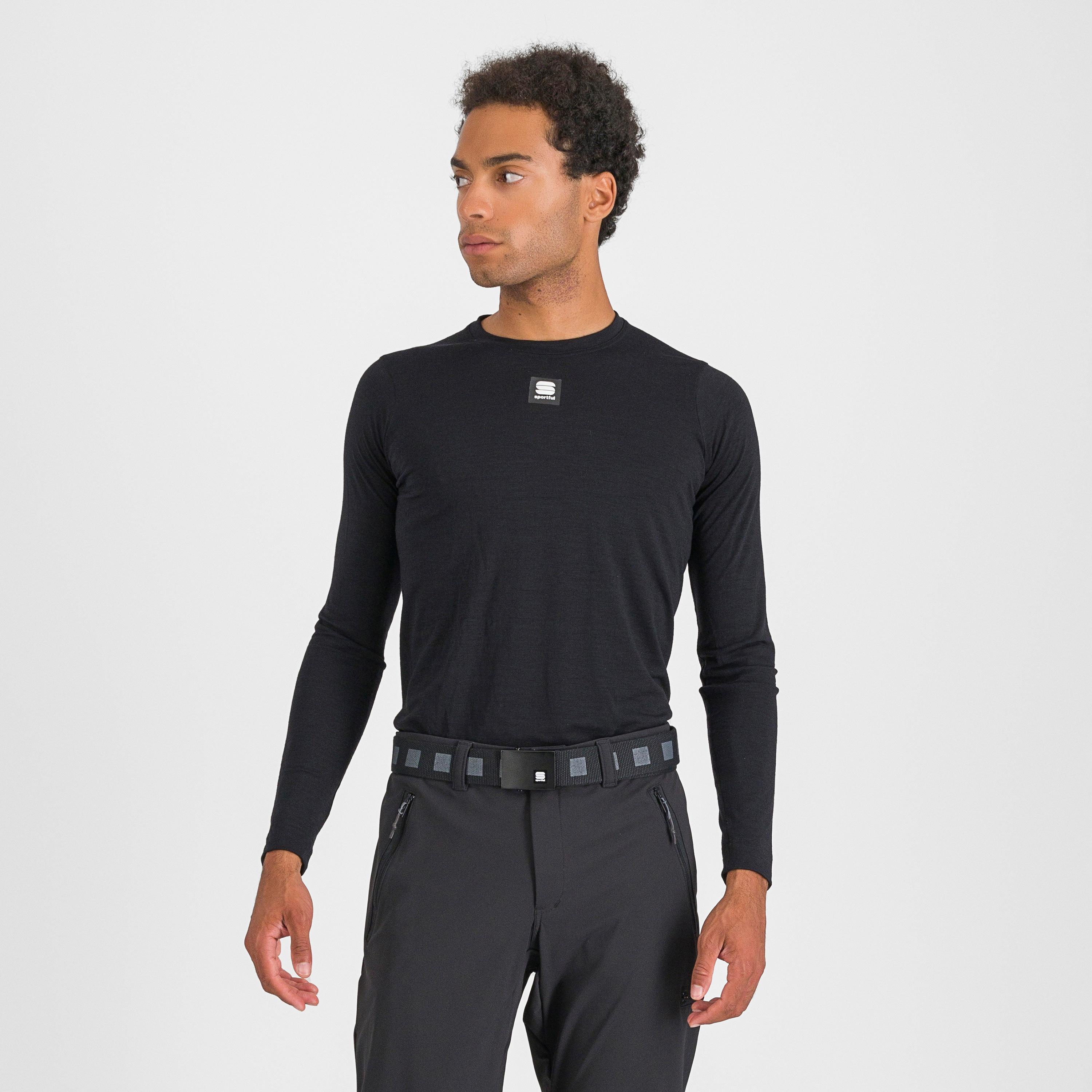 Merino tee long sleeve - black - sportful