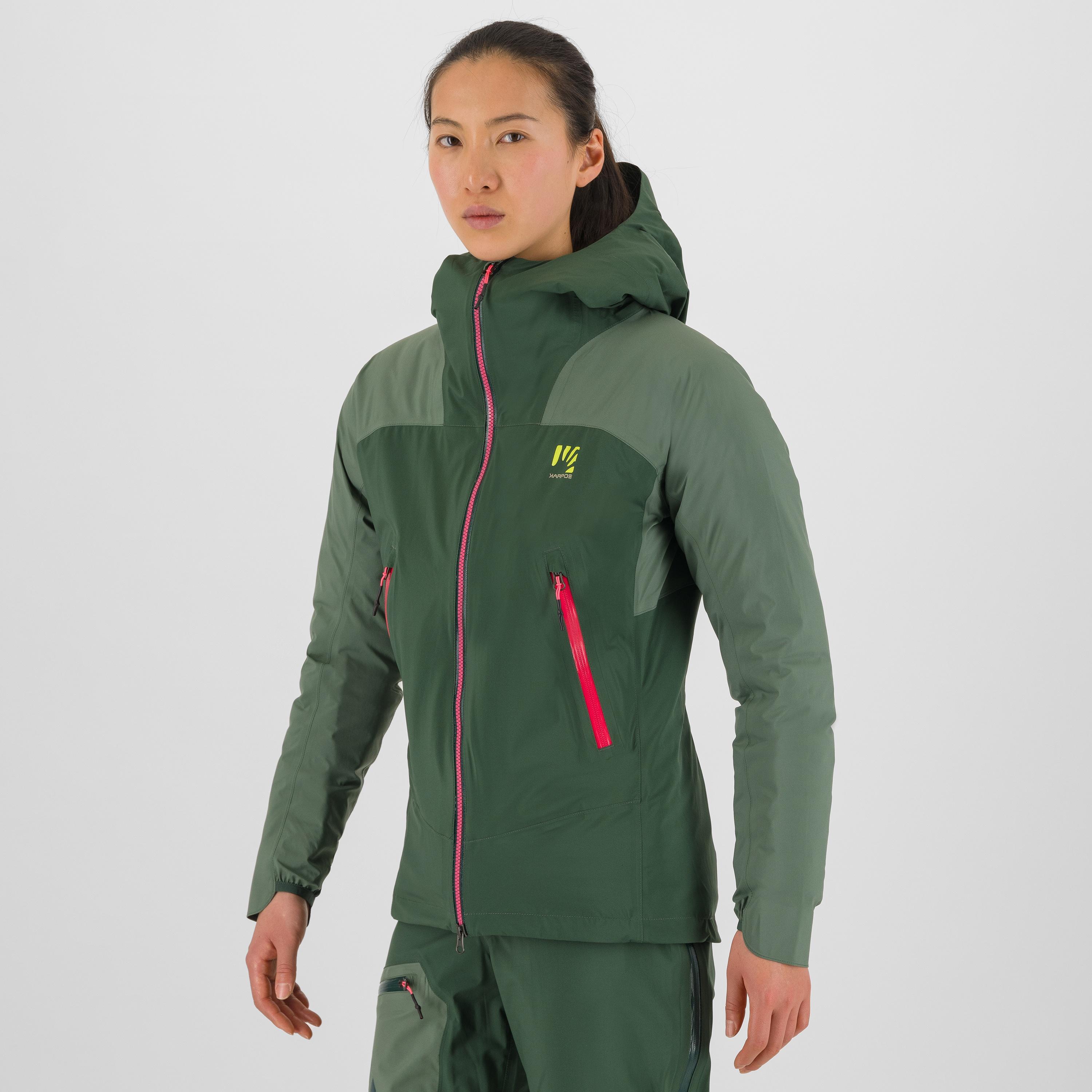 Valsesia shell w jacket - jungle green/duck green - karpos