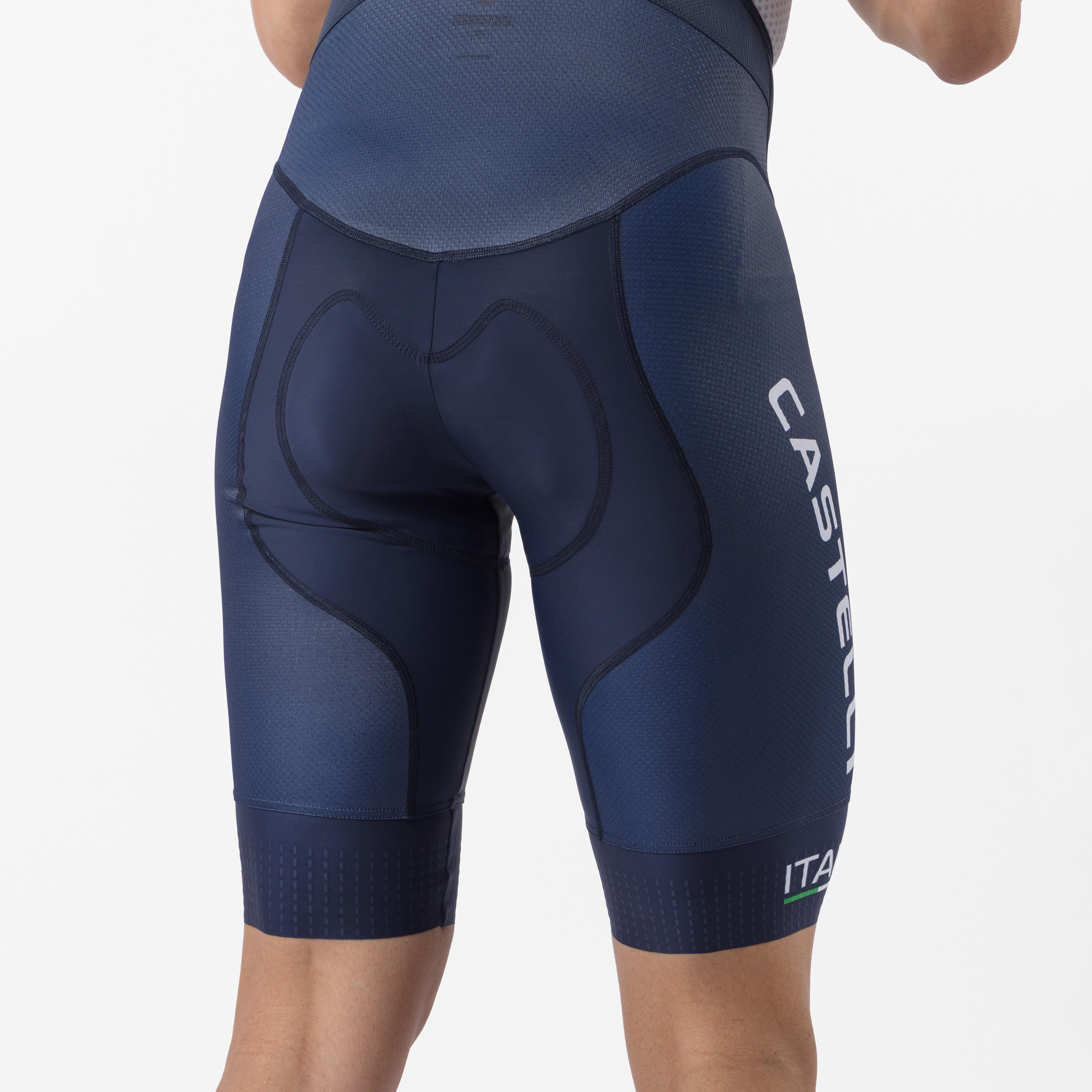 Competizione 2 bibshort - belgian blue - castelli