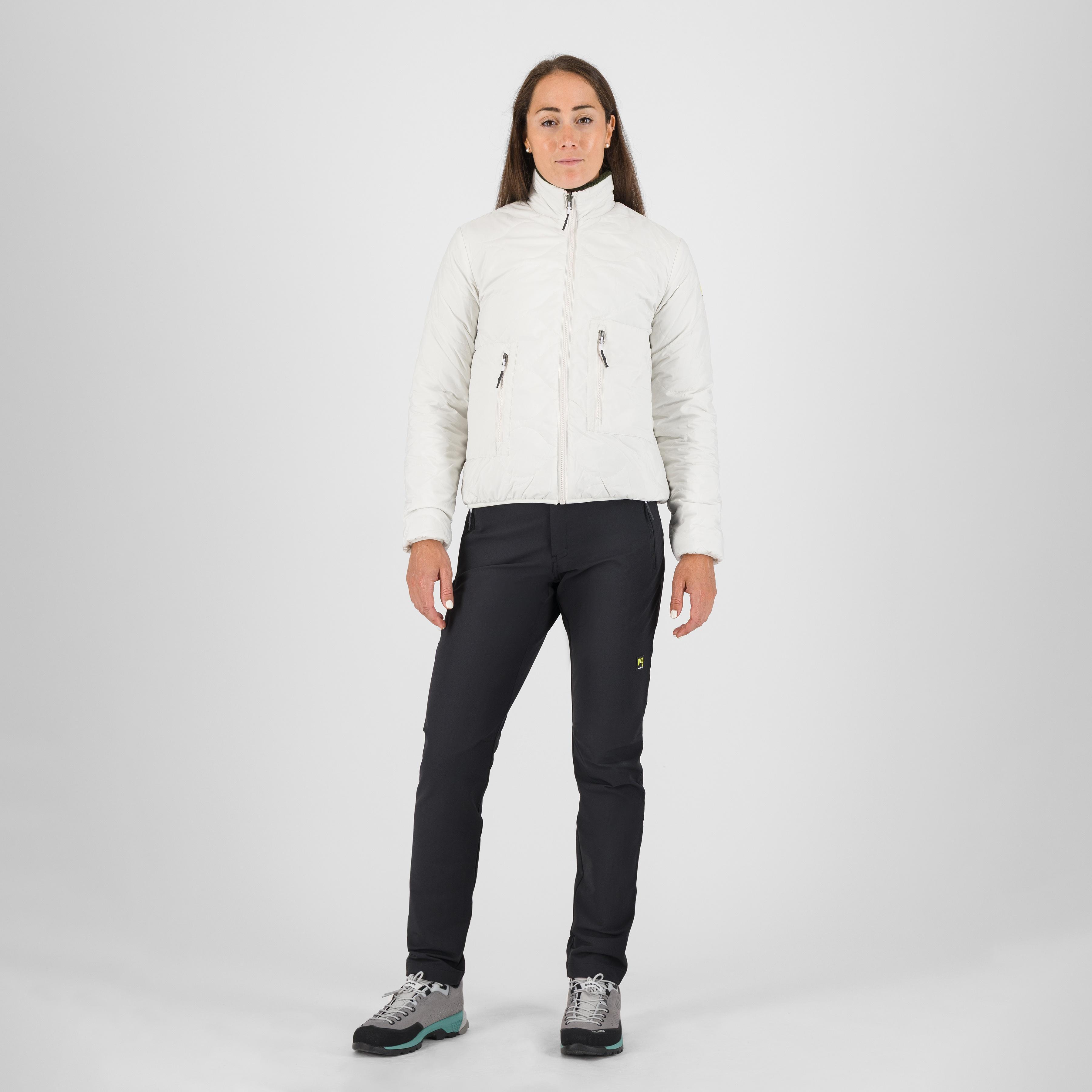 Sennes w jacket - vaporous gray/four leafe - karpos