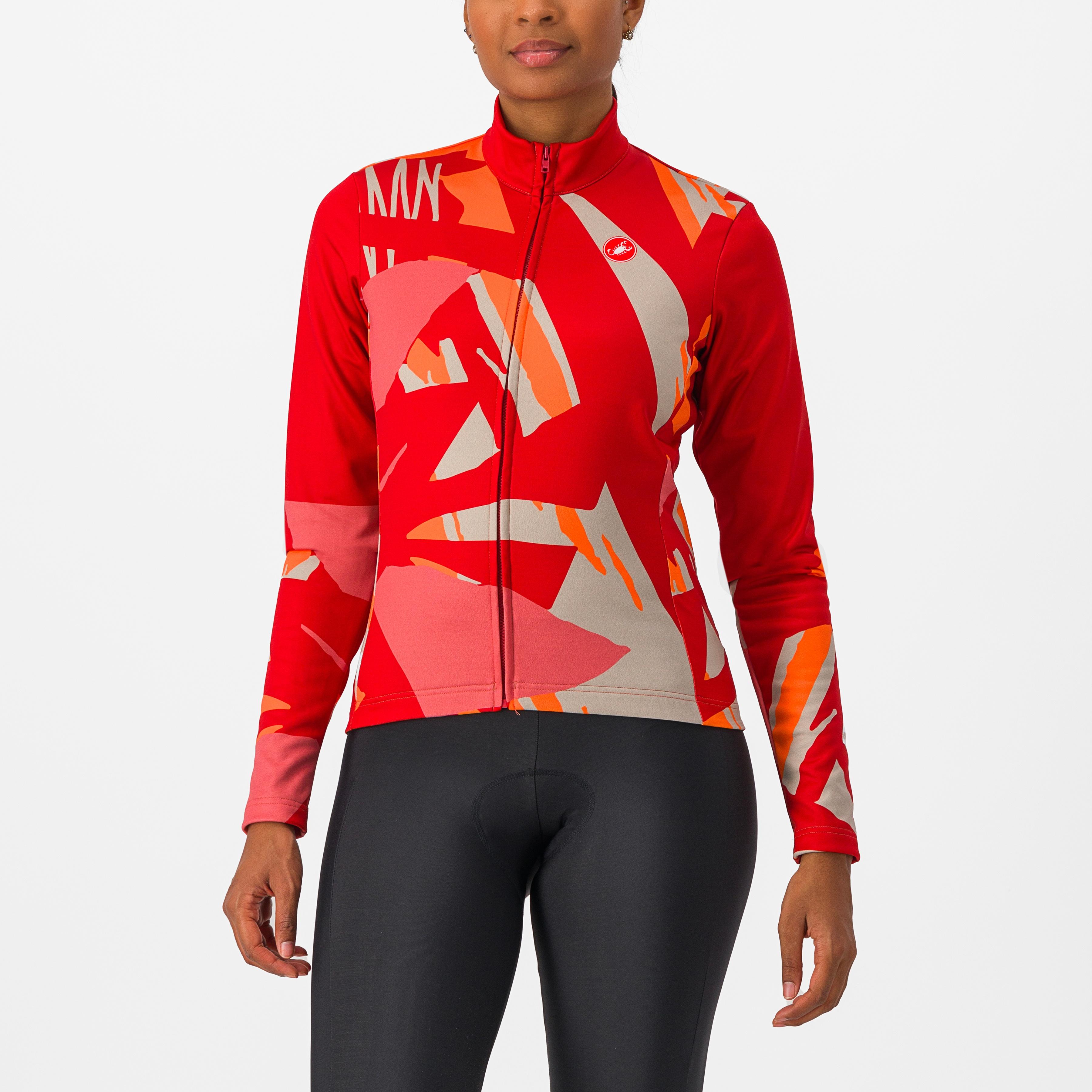 Tropicale ls jersey - mineral red - castelli
