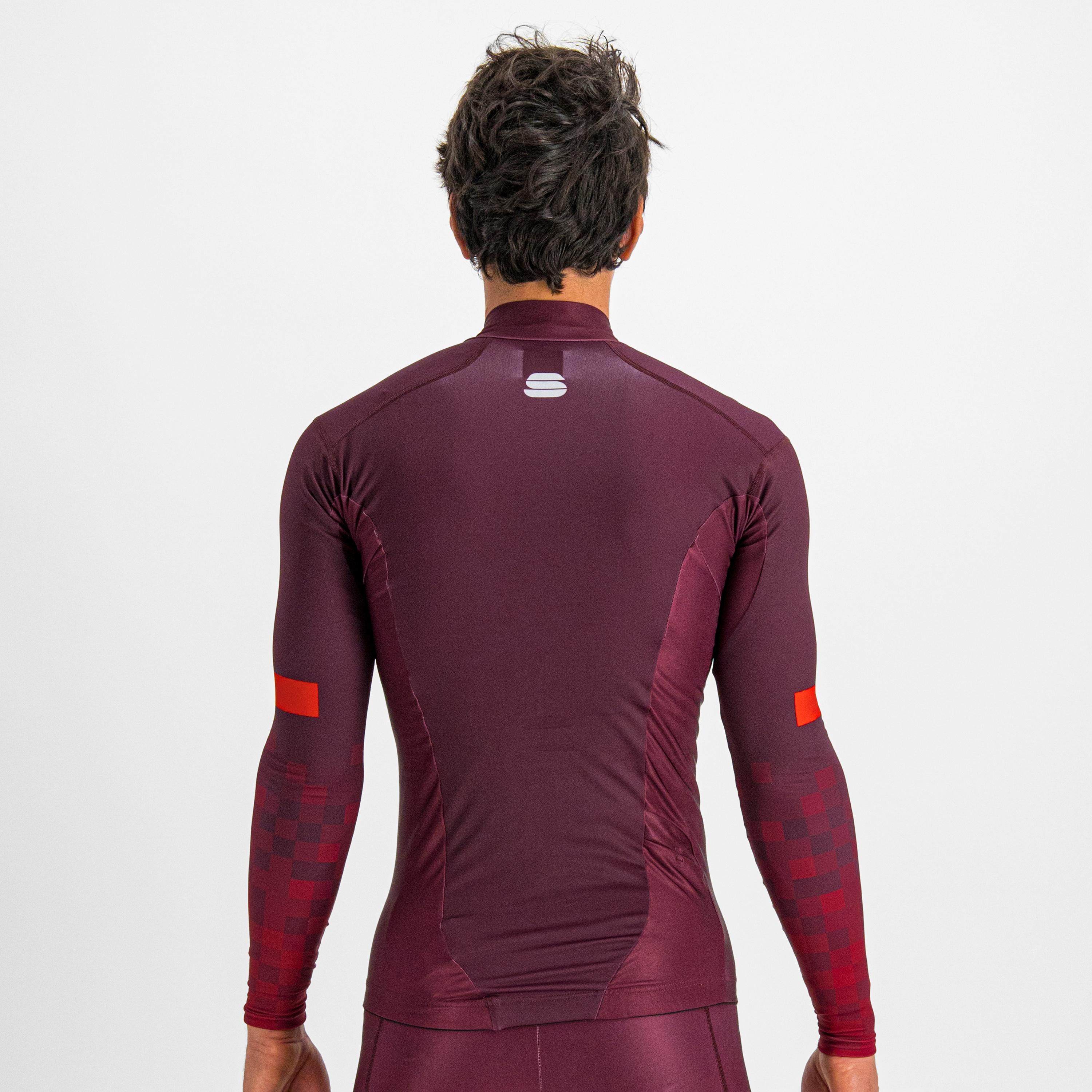 Squadra jersey - red wine / red rumba - sportful