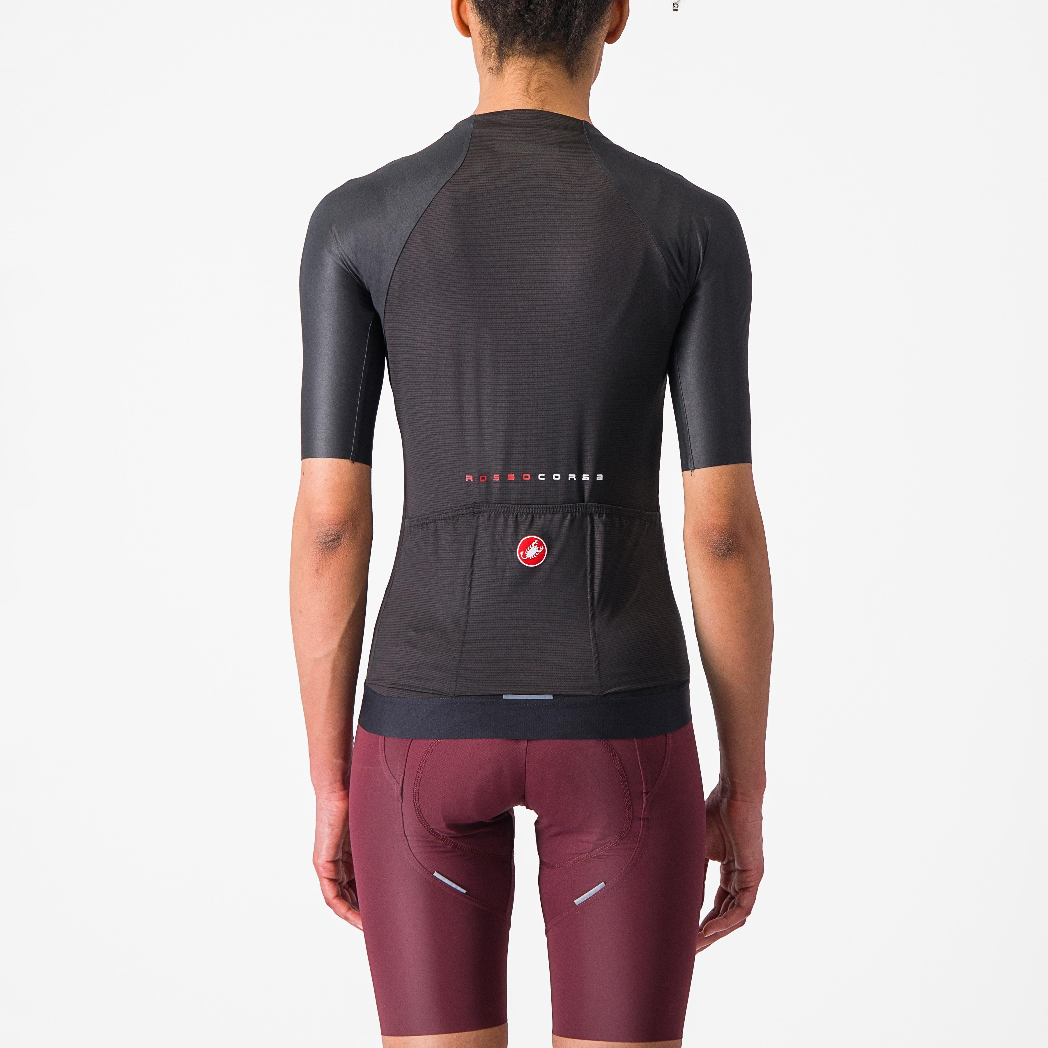 Aero pro 7.0 w jersey - light black - castelli