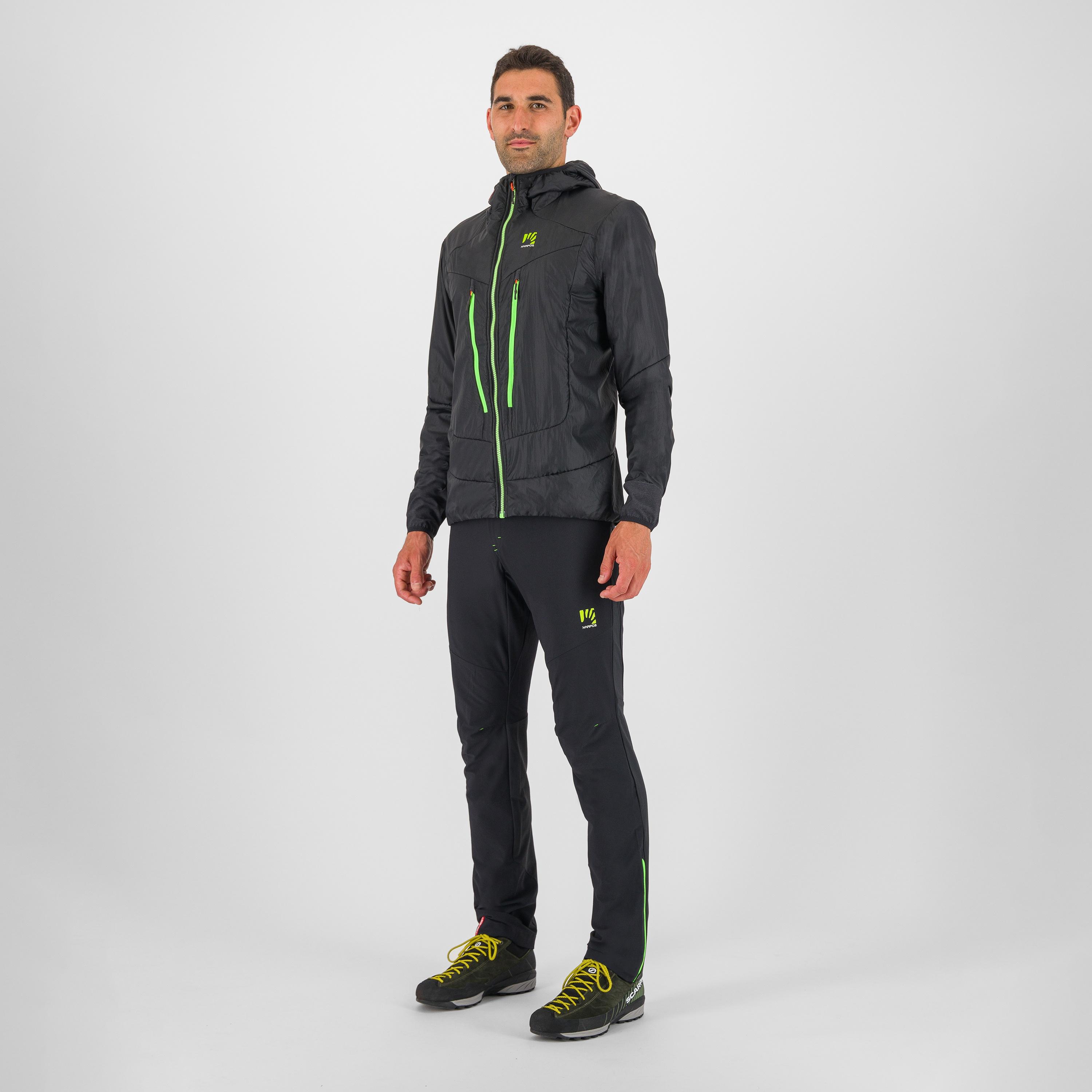 K-performance hybrid jacket - black/jasmine green - karpos