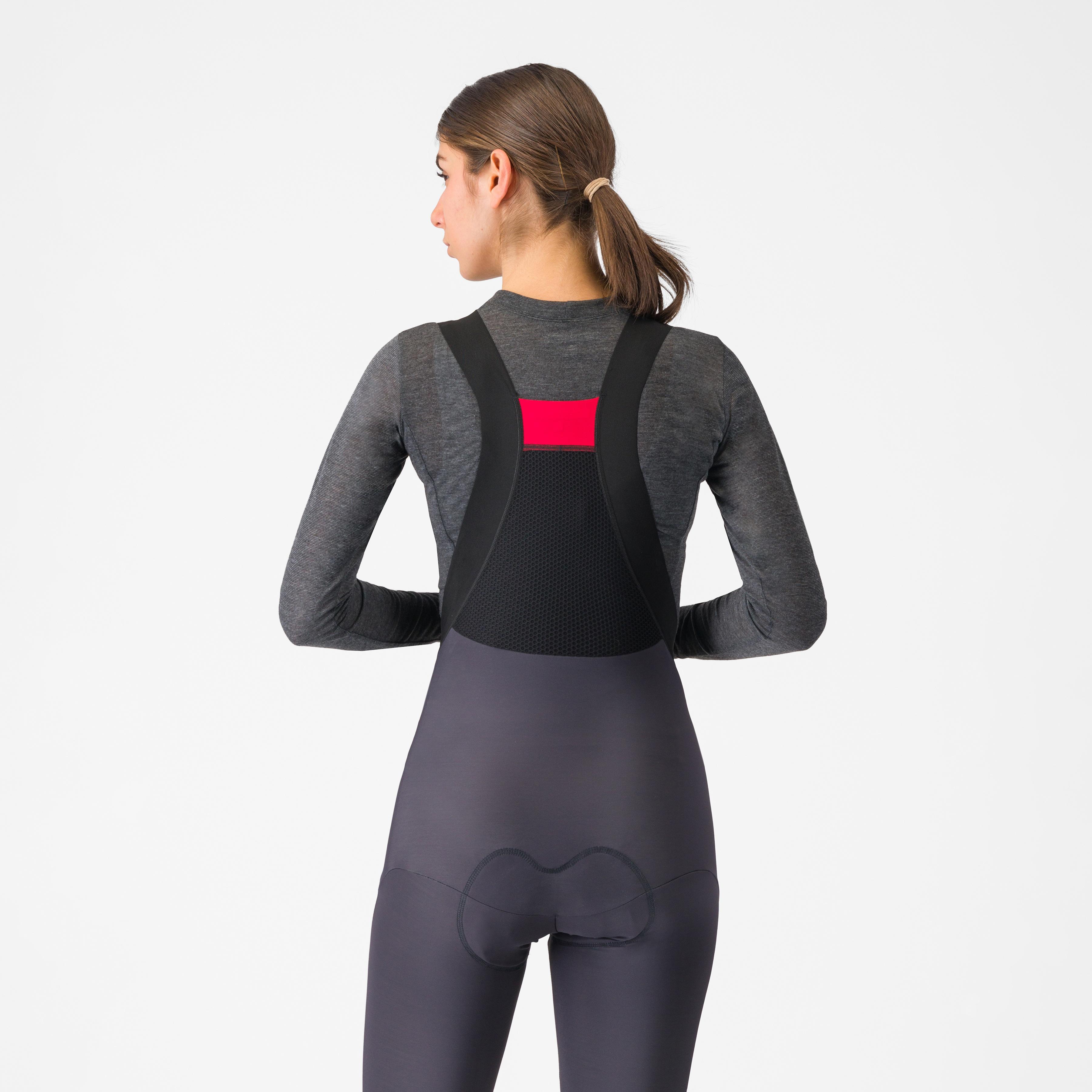 Medio base layer w long sleeve - melange gray - castelli
