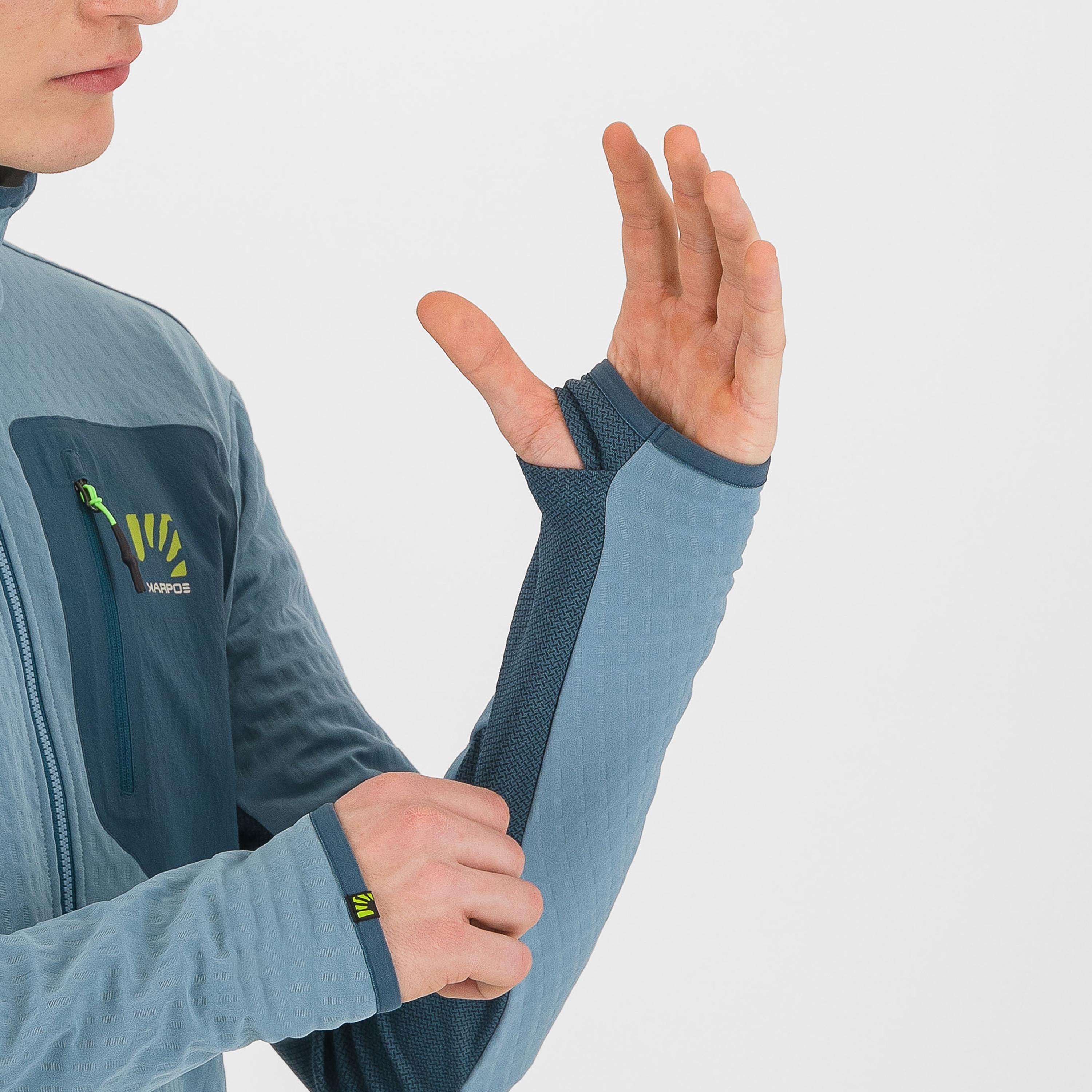 Marmolada fleece anorak - smoke stargazer - karpos