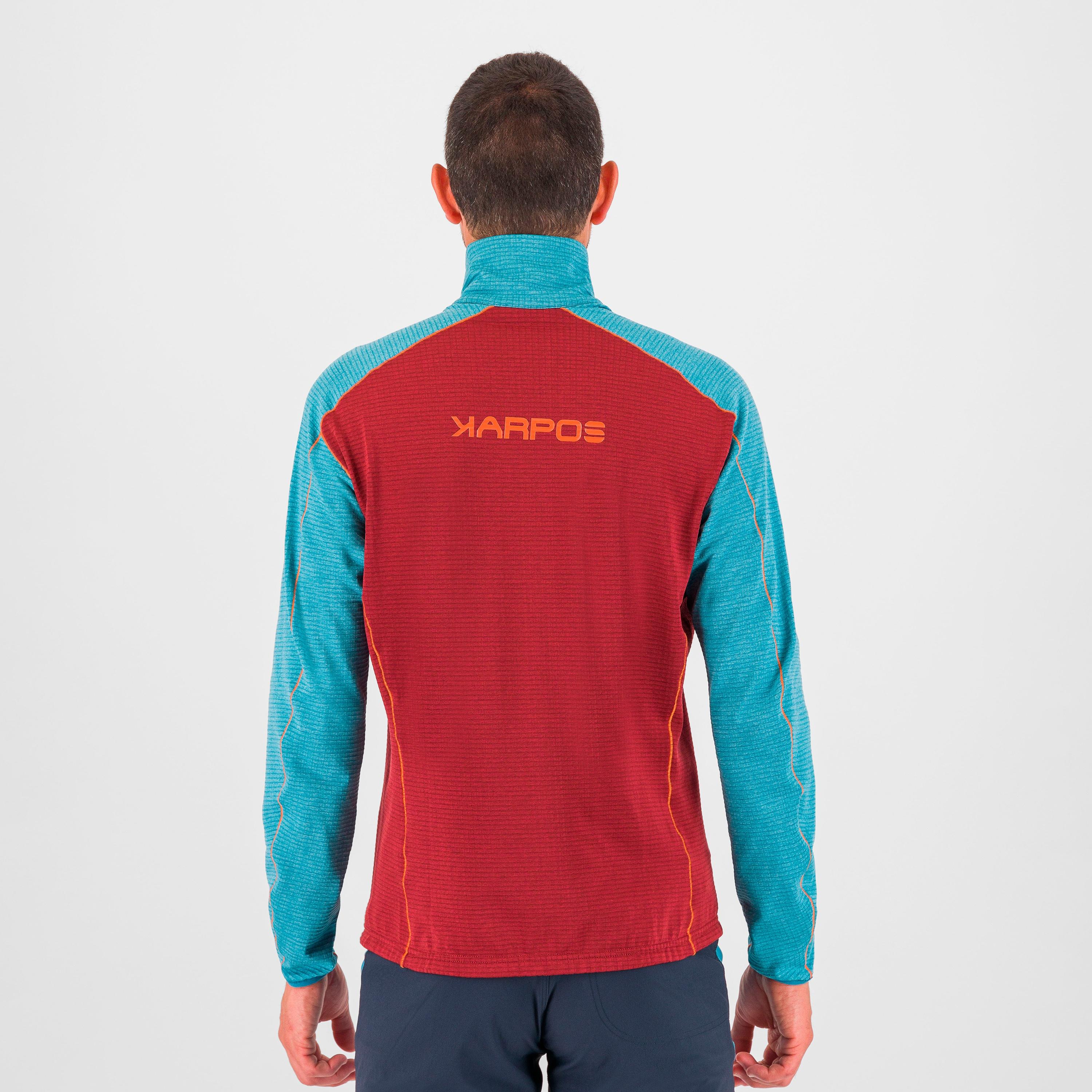 Ambrizzola full-zip - pomegranade/larkspur - karpos