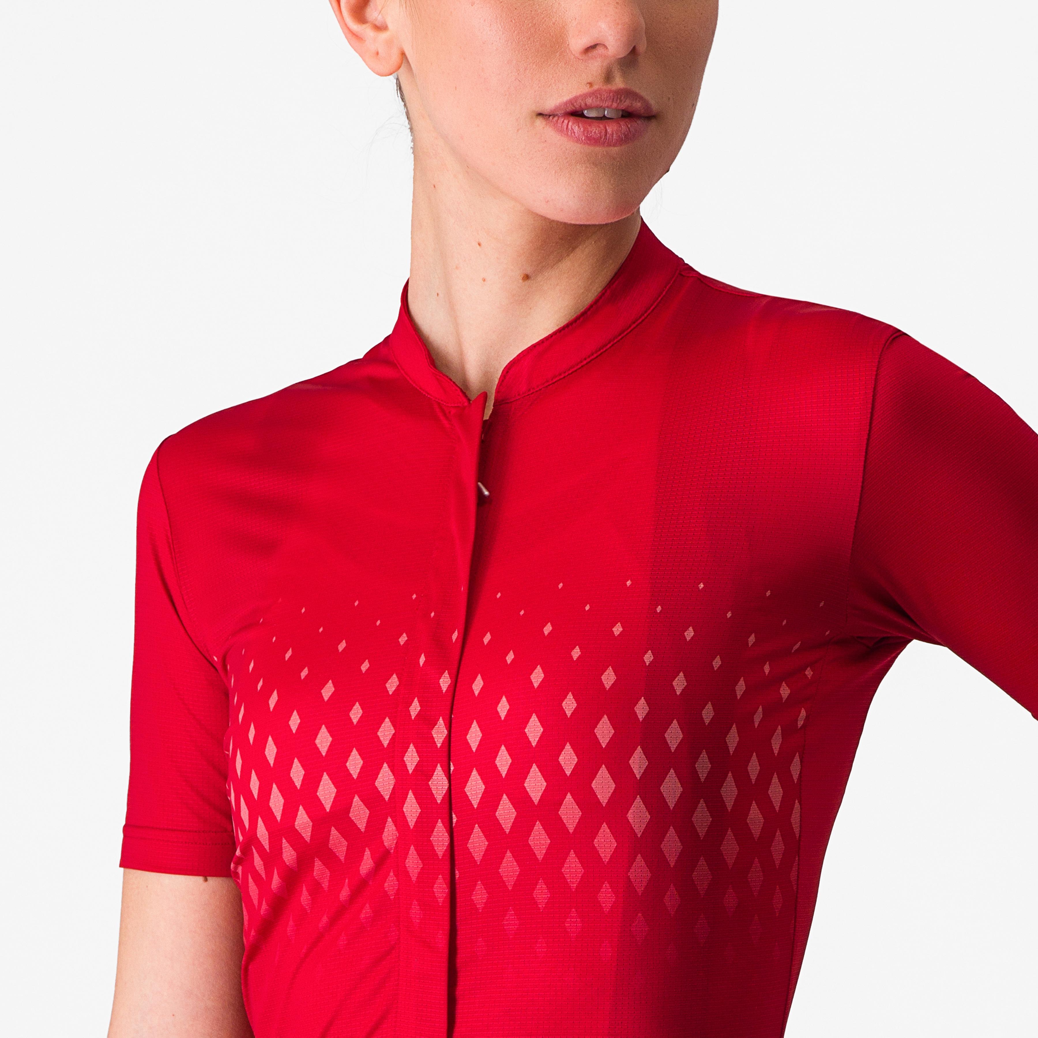 Unlimited sentiero 3 jersey - rich red/mineral red - castelli