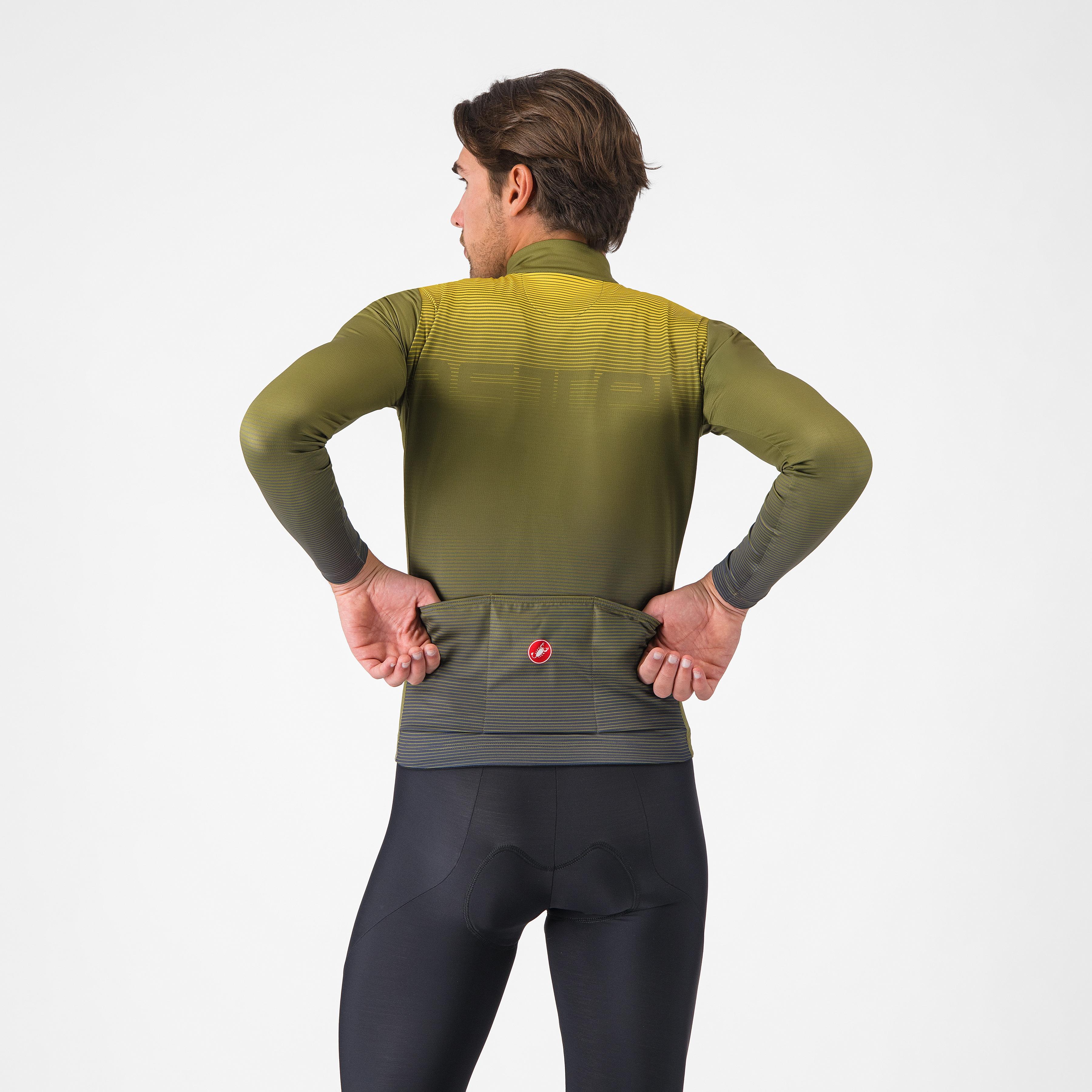 Apice thermal jersey - sage/twilight blue-mango mojit - castelli