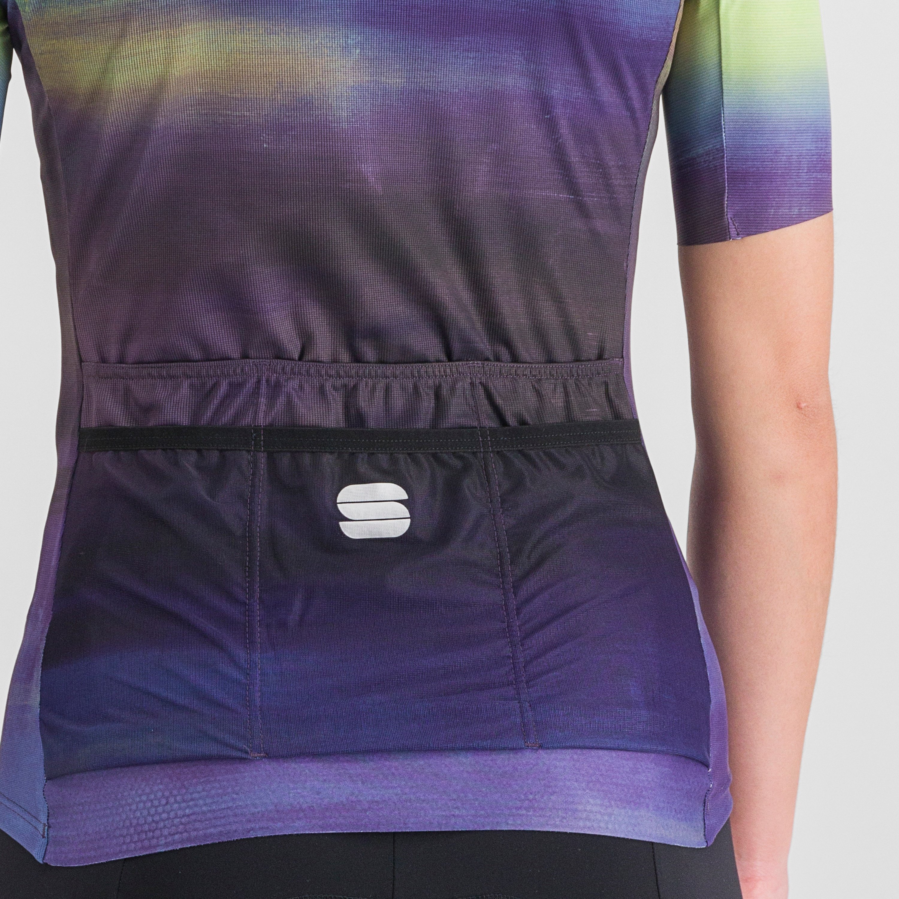 Flow supergiara w jersey - nightshde green - sportful