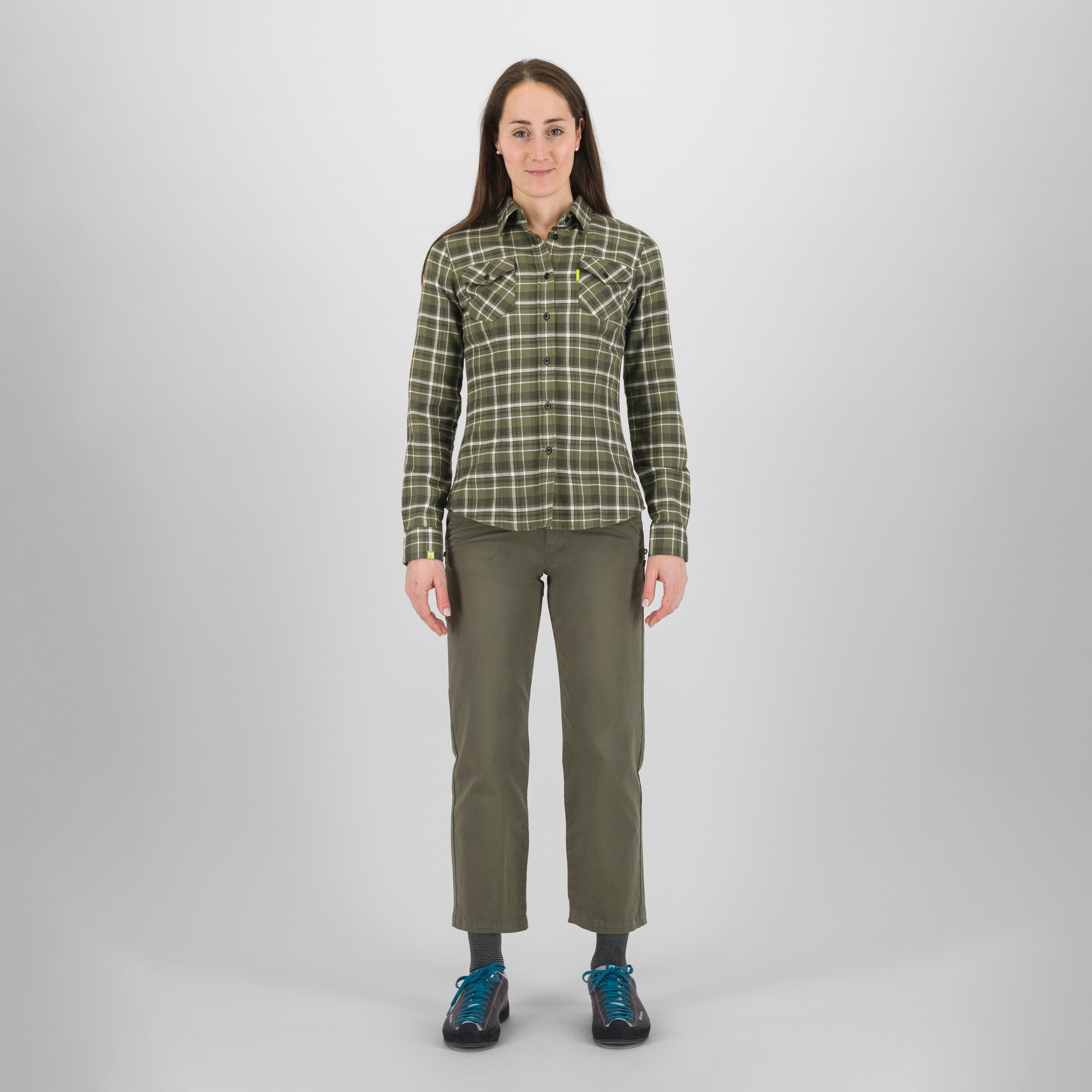Martora w winter shirt - four leaf/deep depths/vaporous - karpos