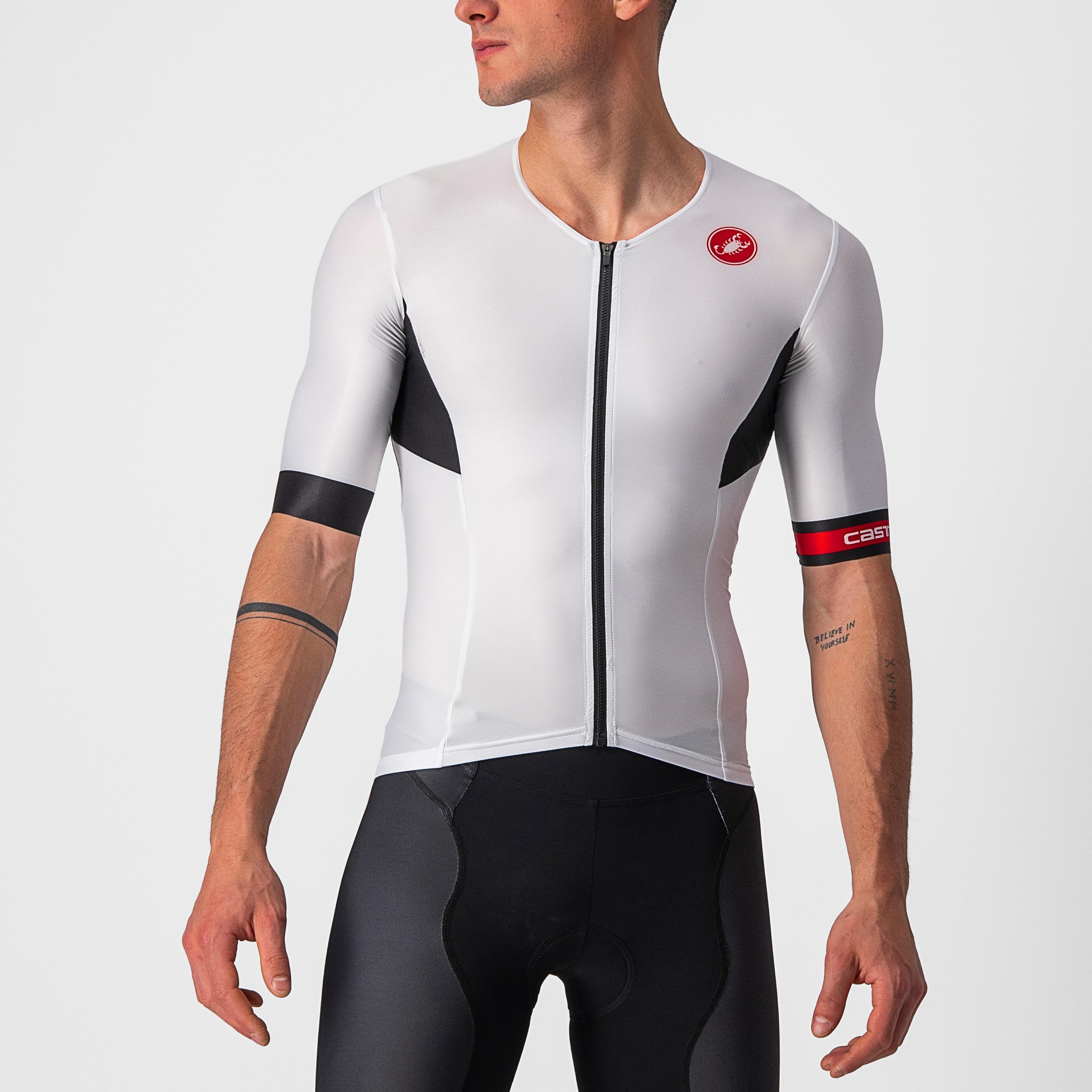 Free speed 2 race top - white/black - castelli