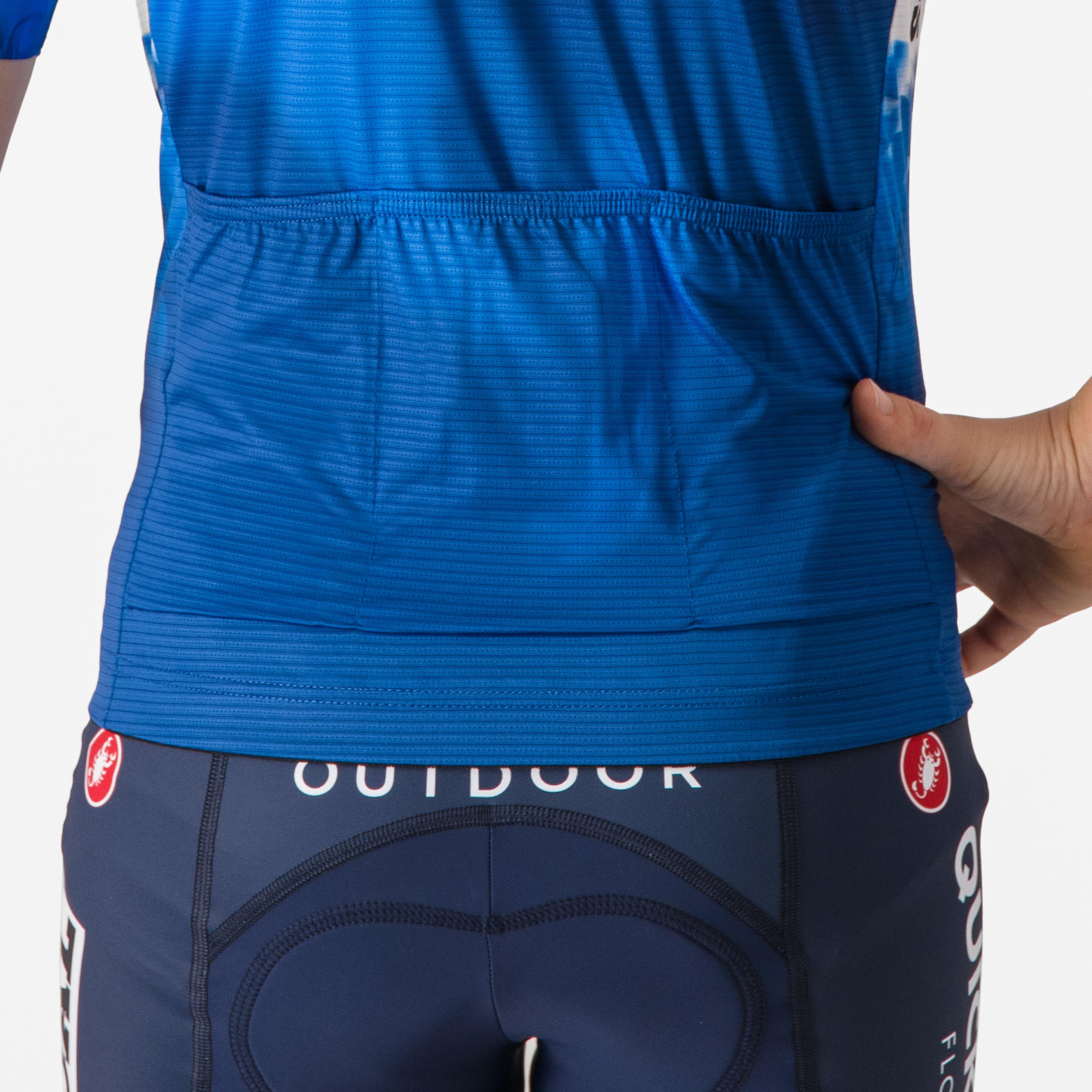 Aero kid jersey - ceramic blue/white - castelli