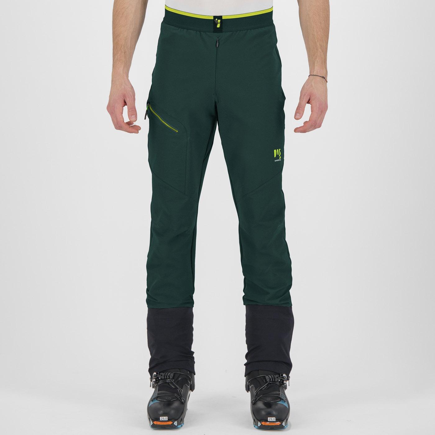 Grand mont skimo pant - forest/kiwi colada - karpos