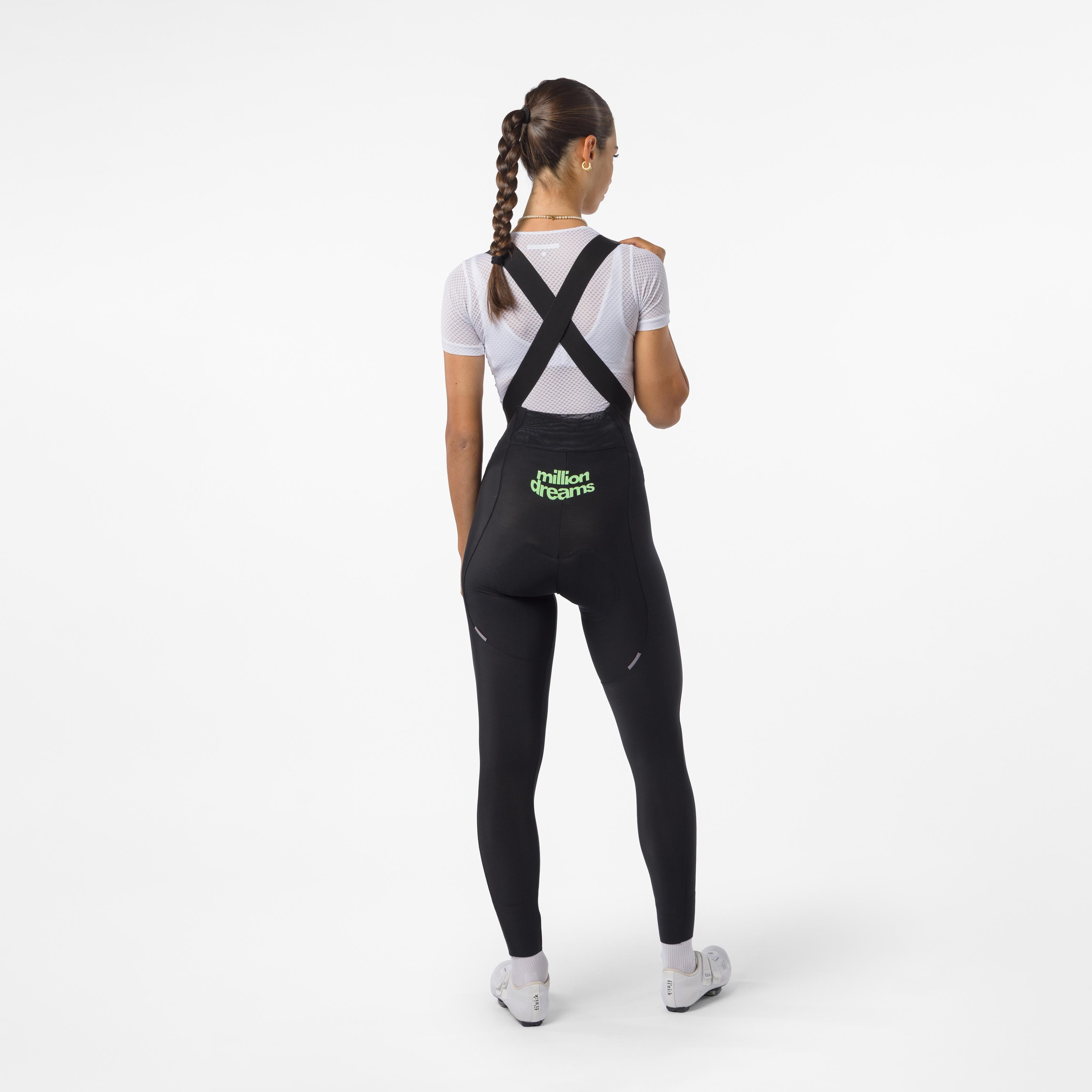Espresso 2 bibtight woman  million dreams - black - castelli