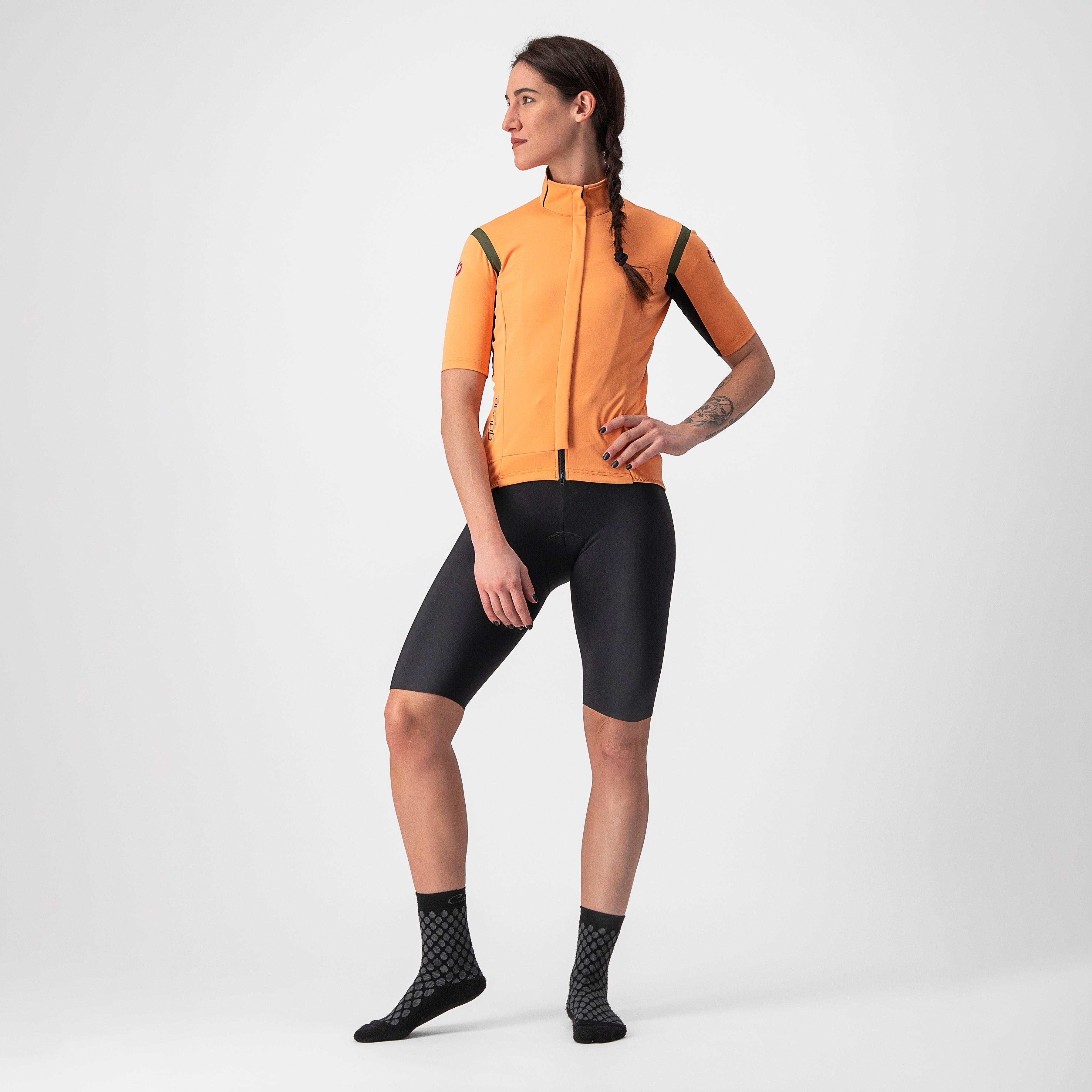 Gabba ros 2 w - melon/military green - castelli