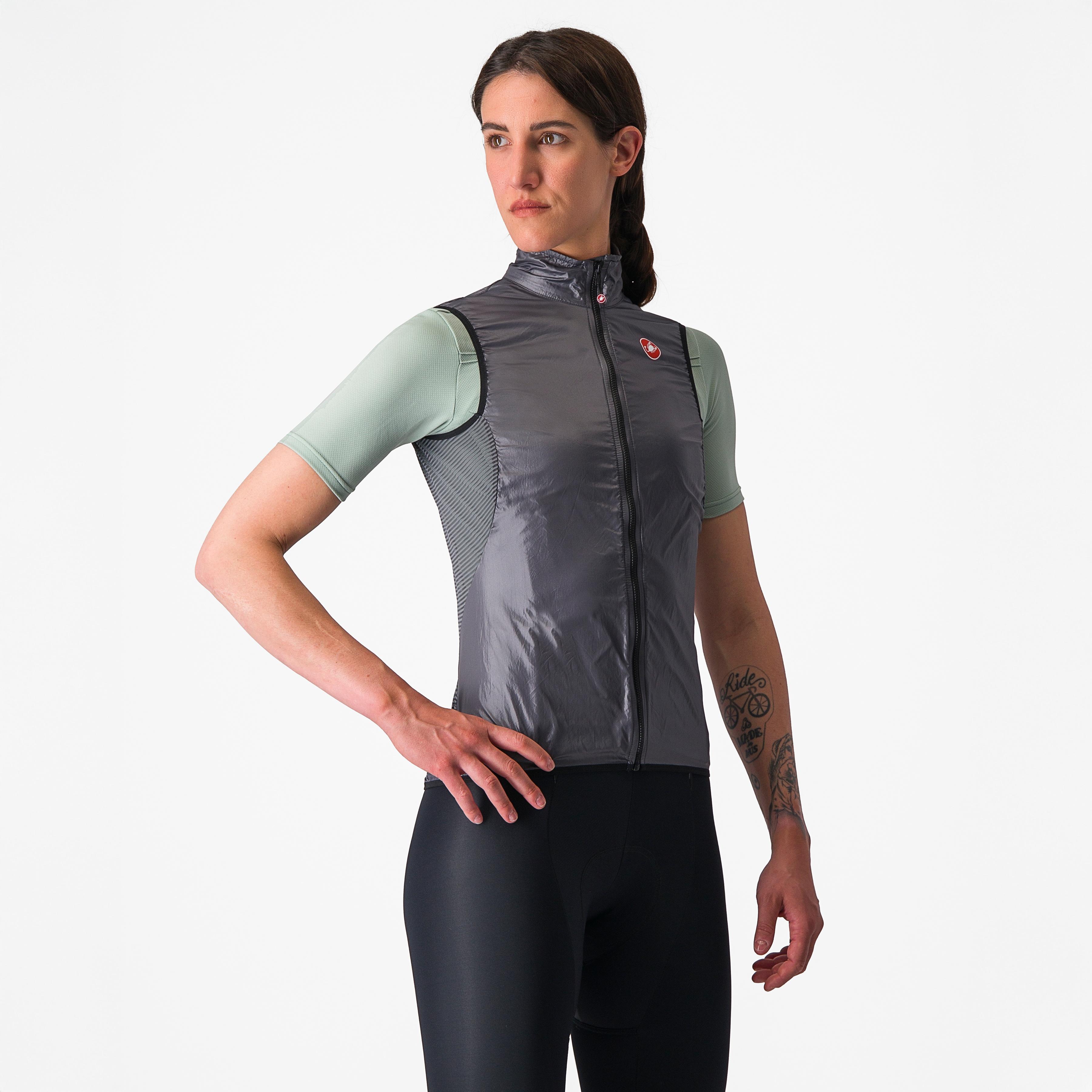 Aria w  vest - dark gray - castelli
